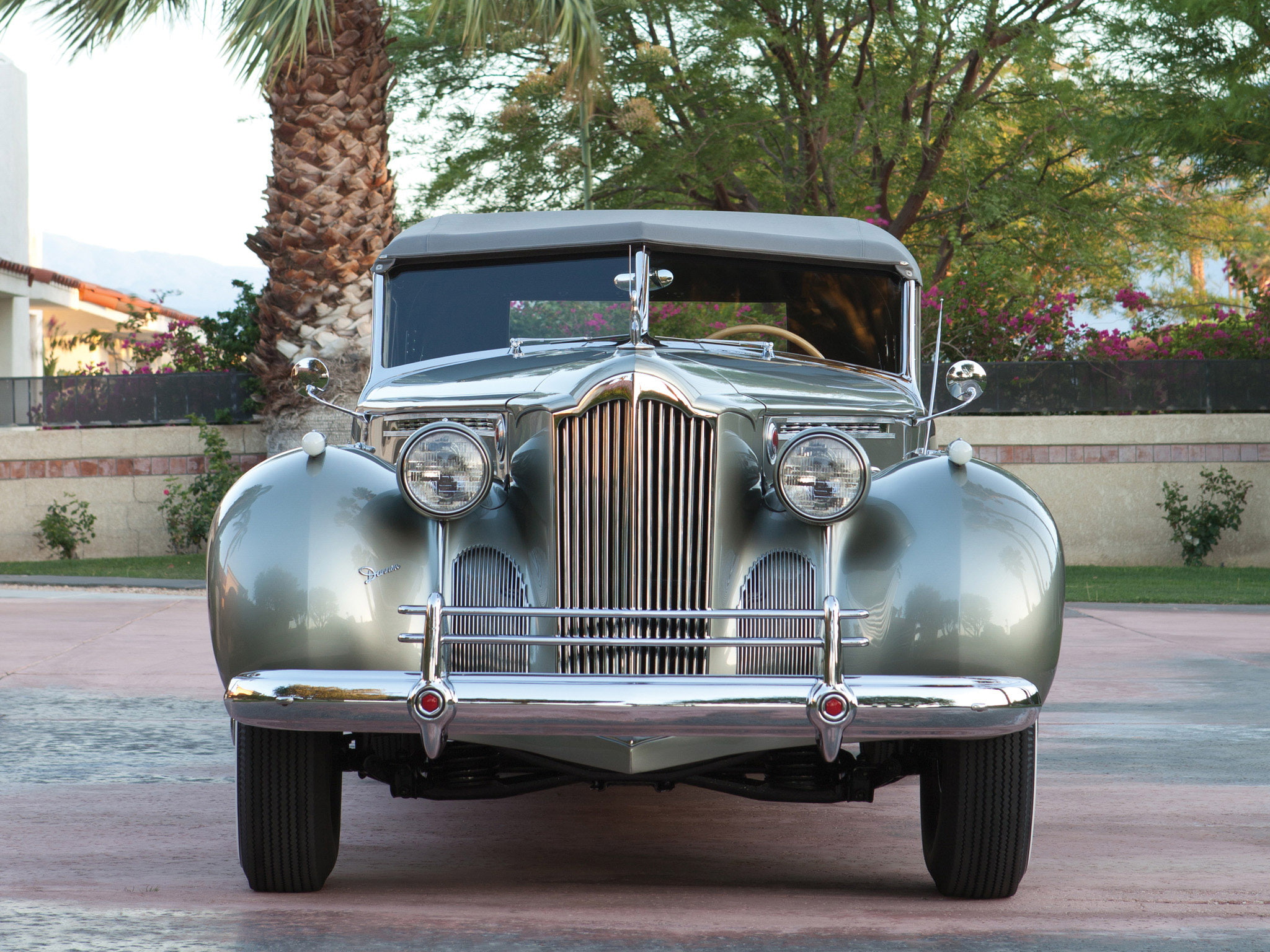 180, 1940, 1080P, sedan, convertible, retro, luxury, packard, super, HD Wallpaper