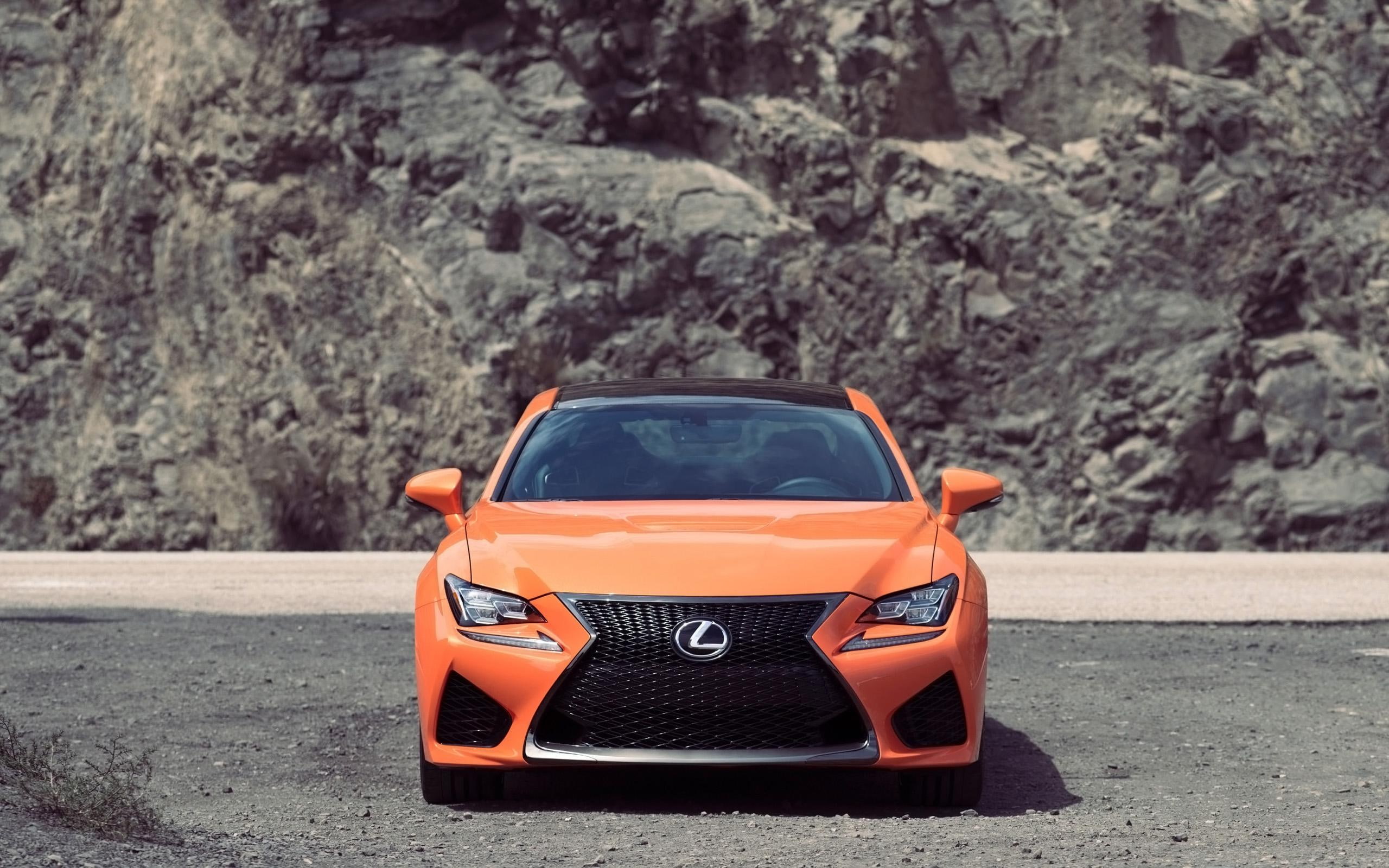 2K, rc, cars, 2015, orange, lexus, f, HD Wallpaper