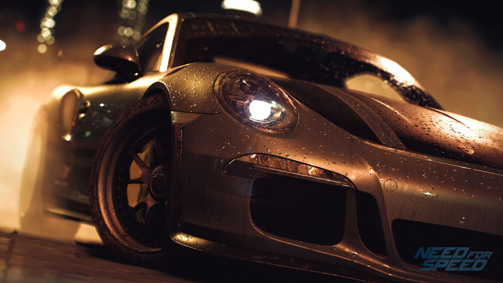 motor vehicle, front view, focus on foreground, lighting equipment, protection, 1080P, street, technology, wheel, vehicle light, no people, car, chrome, HD Wallpaper
