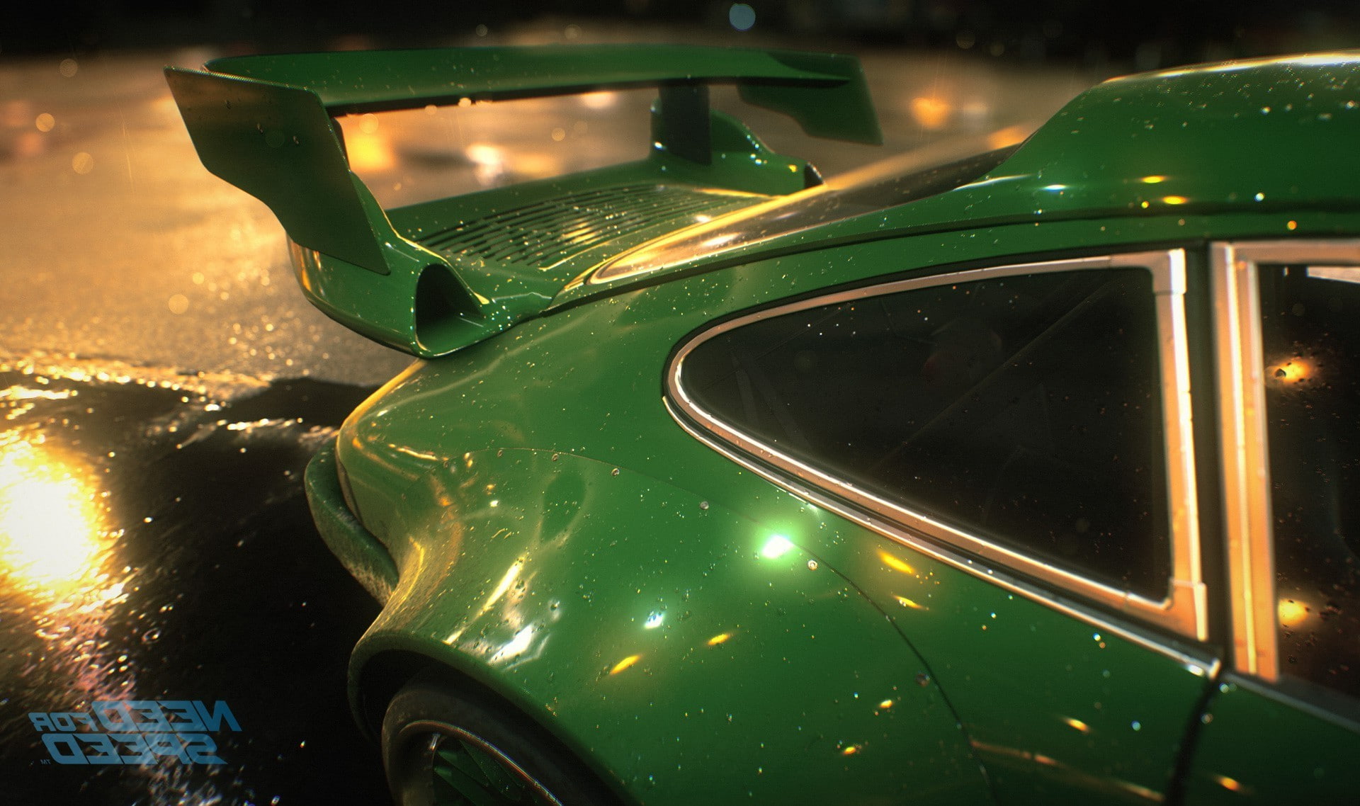 nature, 1080P, glass - material, outdoors, night, focus on foreground, transportation, wet, headlight, close-up, motor vehicle, car, land vehicle, illuminated, HD Wallpaper