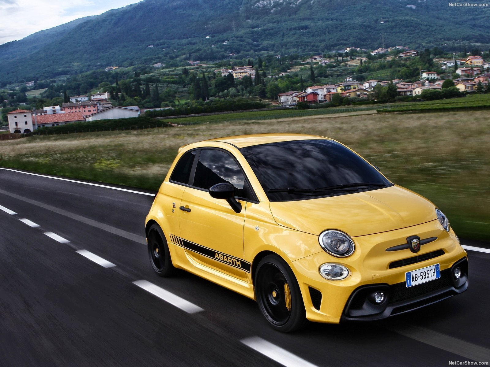 fiat, 595, abarth, 2016, cars, 720P, HD Wallpaper