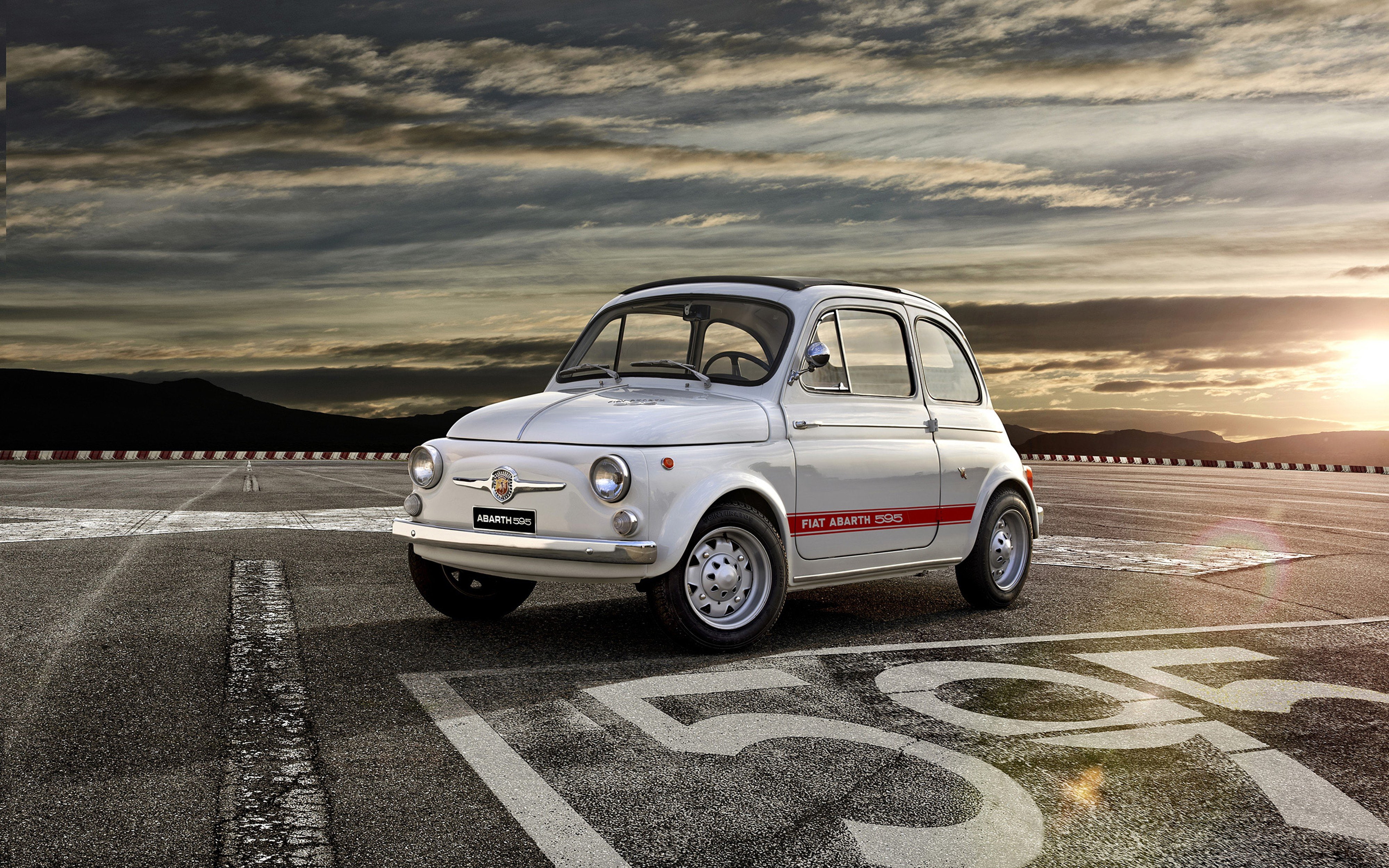 abarth, 50th anniversary, car, 595, italy, 4K, 4000x2500, fiat, 2014, HD Wallpaper