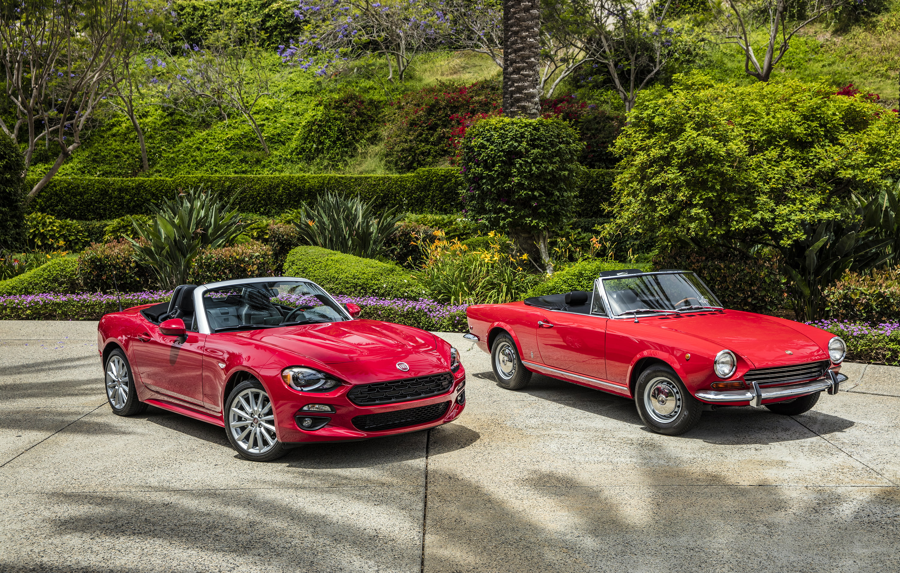 2K, 124, Abarth, Spider, Fiat, HD Wallpaper