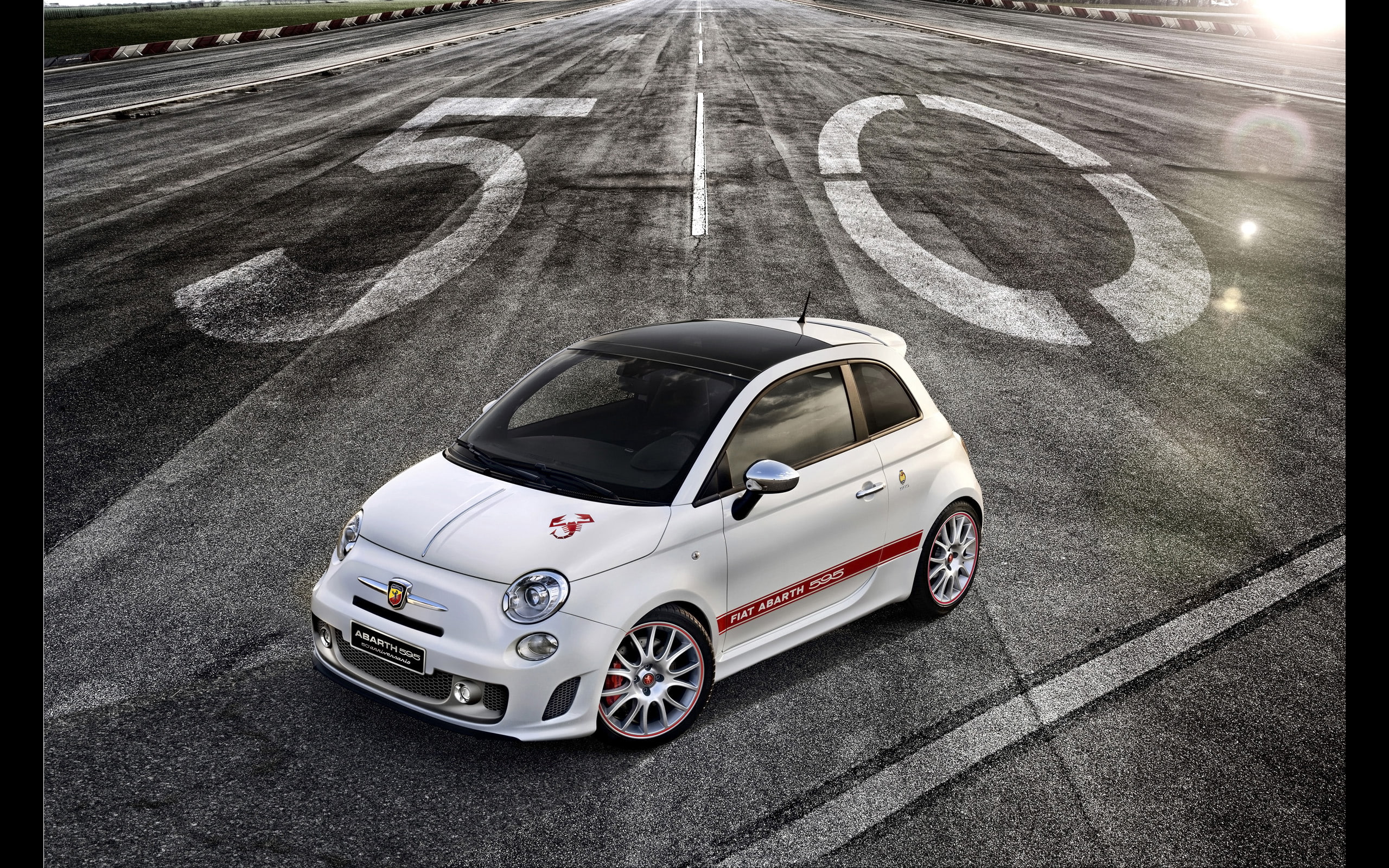 2K, 595, 2014, abarth, HD Wallpaper