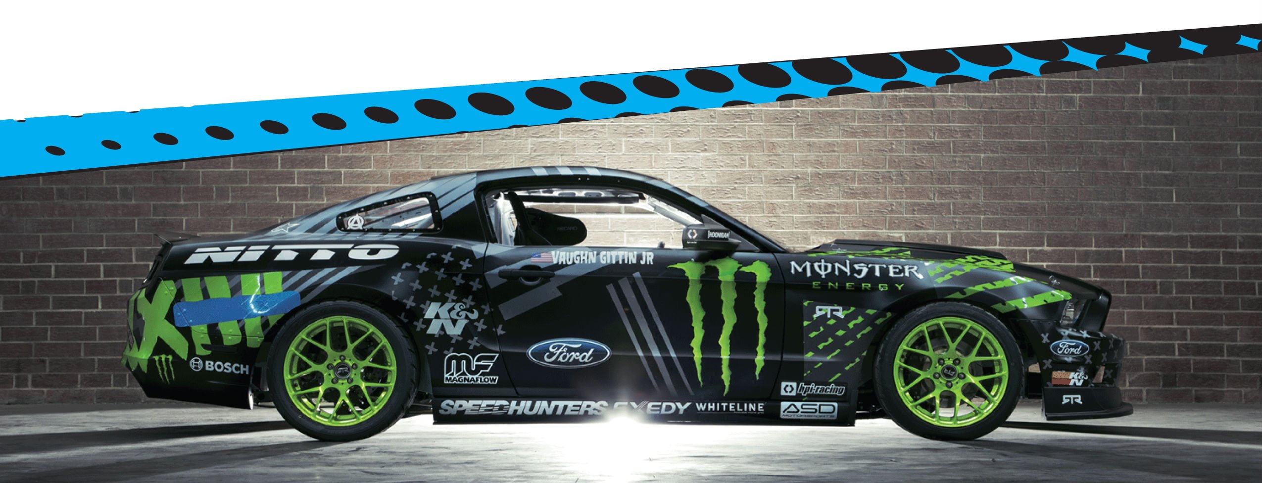 ford, monster, racing, drift, rtr, mustang, race, 1080P, energy, HD Wallpaper