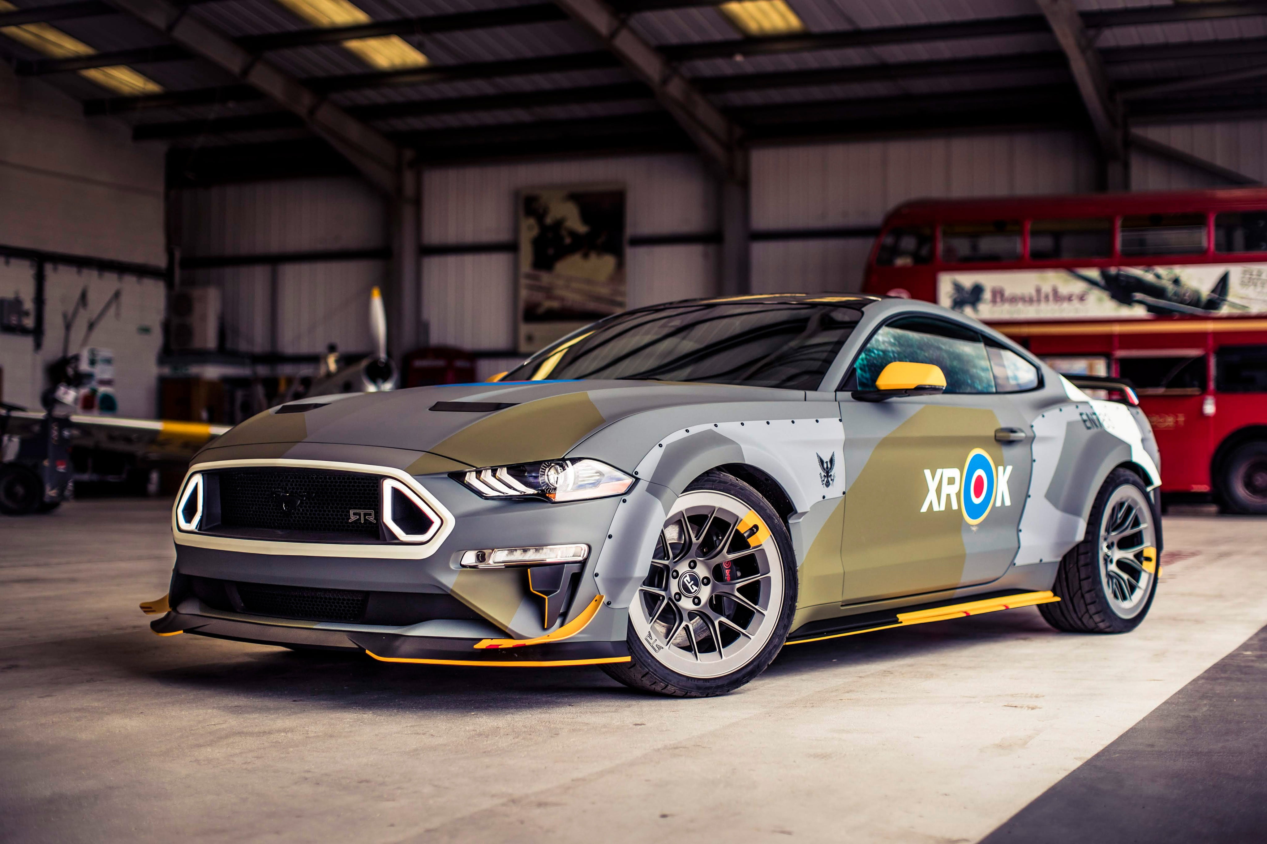 Ford, 2018, Eagle Squadron, RTR, 4K, Mustang GT, HD Wallpaper