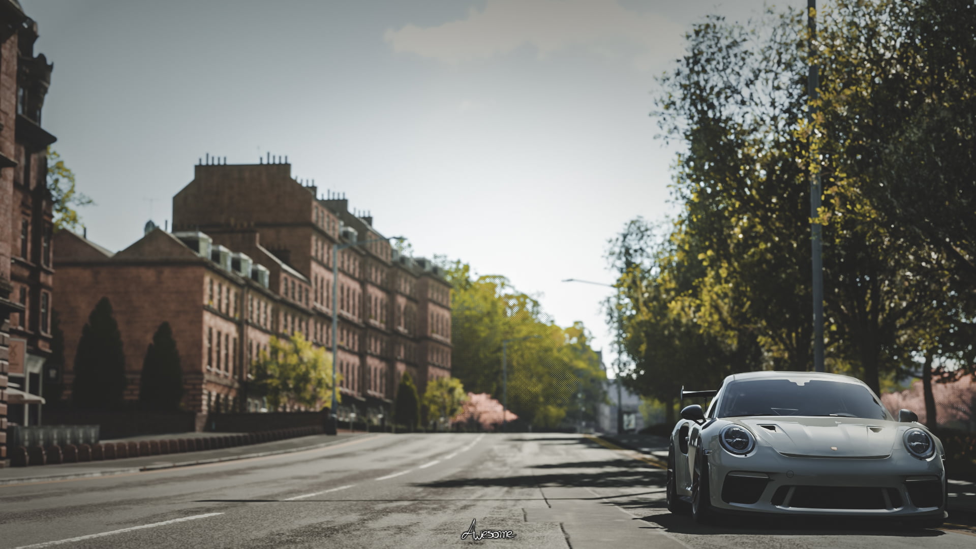 car, GT3 RS, Porsche 911, Porsche, Forza Horizon 4, 2019 Porsche 911 GT3 R (991), 1080P, Porsche GT3RS, video games, Forza, vehicle, HD Wallpaper