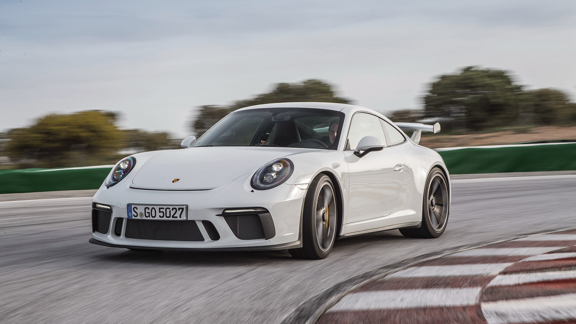no people, motion, land vehicle, 1080P, day, on the move, Vehicle, sky, white, transportation, tire, sports race, cars, car, supercar, road, racecar, silver colored, HD Wallpaper