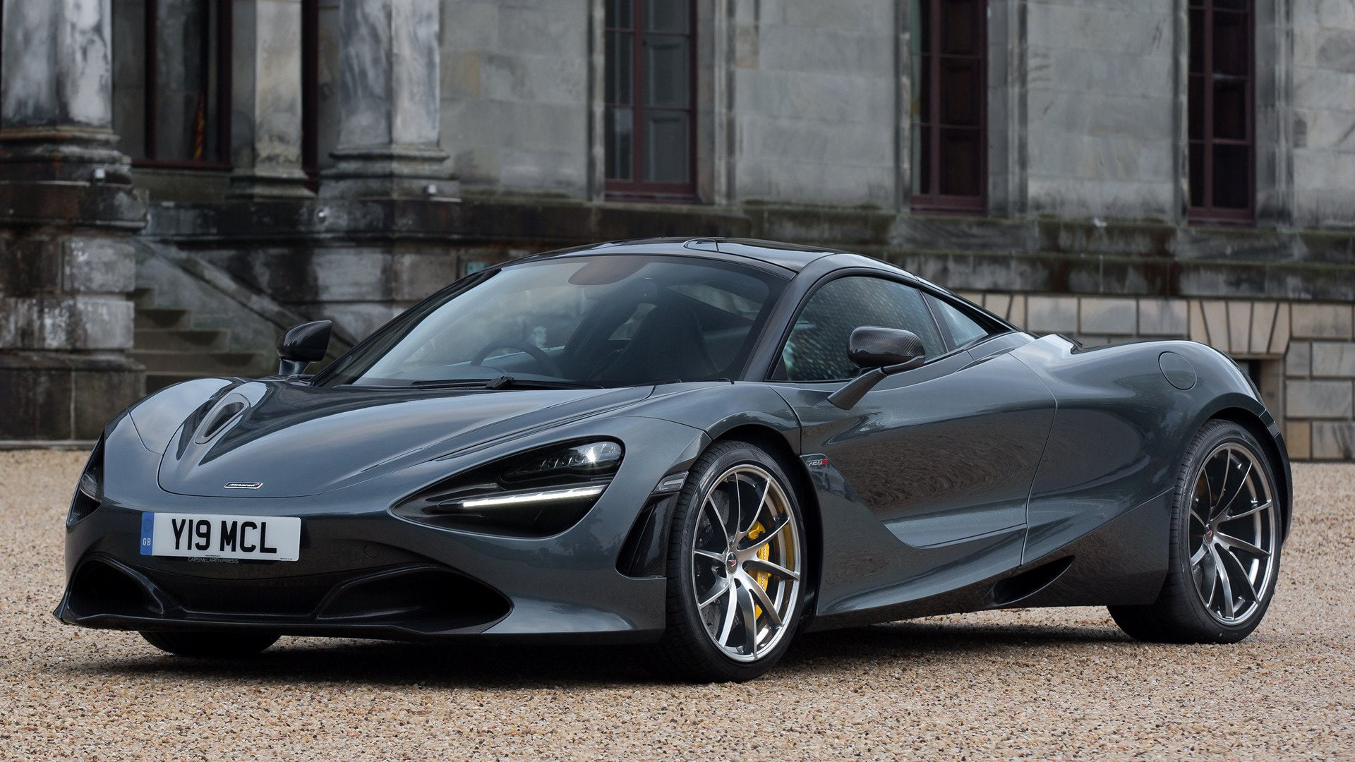 Black Car, McLaren, Sport Car, McLaren 720S, Supercar, Coupé, 1080P, HD Wallpaper