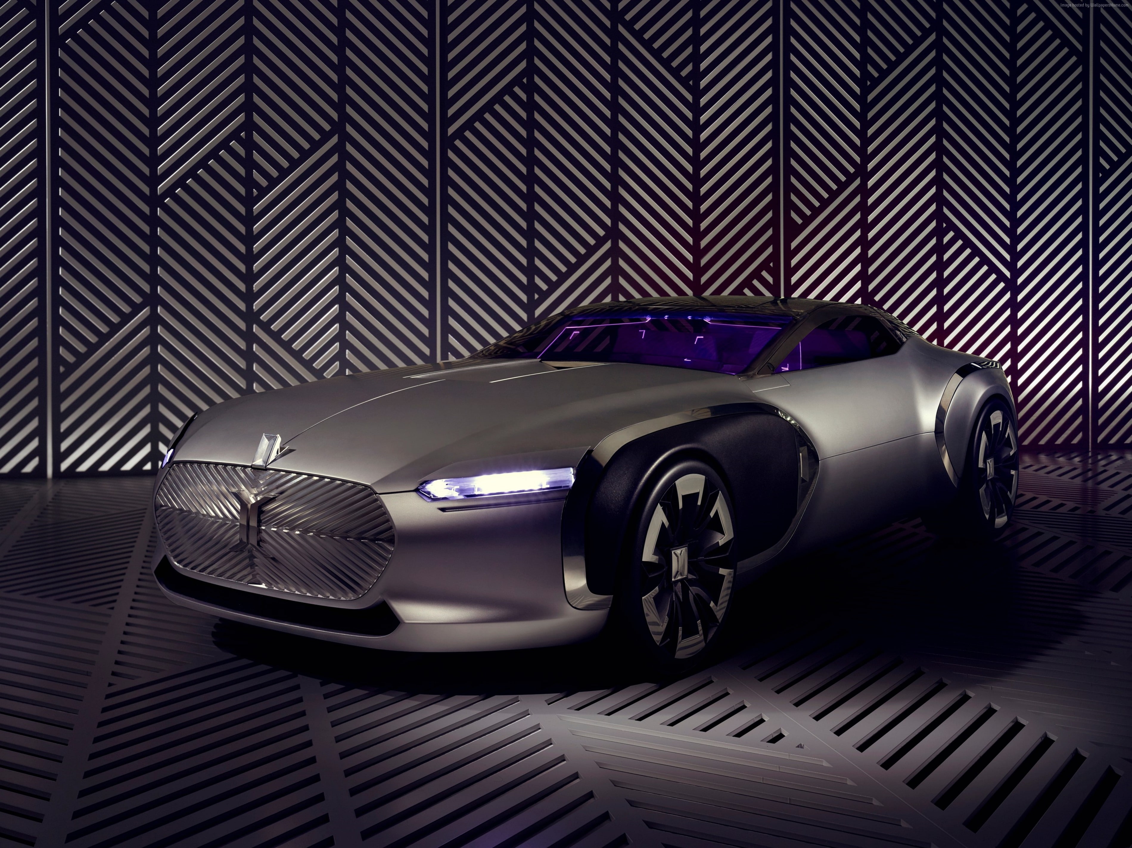 concept, Renault Coupé Corbusier, 2K, HD Wallpaper