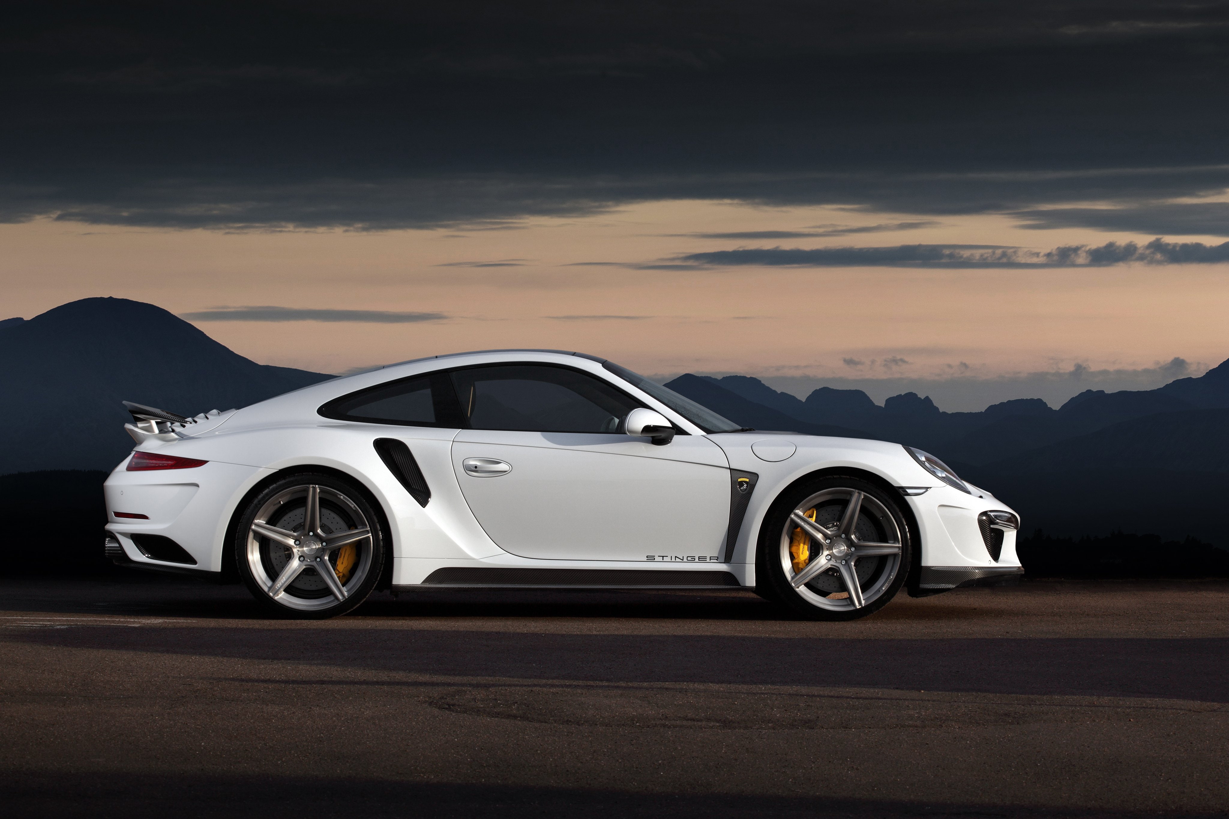 stinger, topcar, porsche, 2014, 4K, turbo, (991), tuning, gtr, supercar, 911, HD Wallpaper