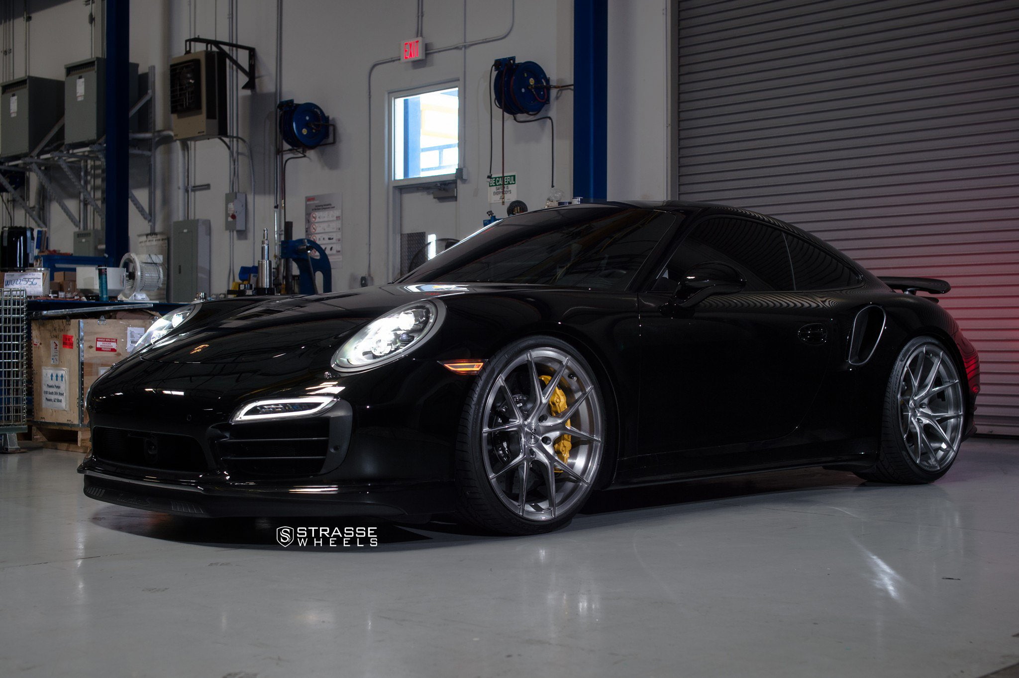 strasse, 991, turbo, cars, wheels, porsche, 1080P, black, HD Wallpaper