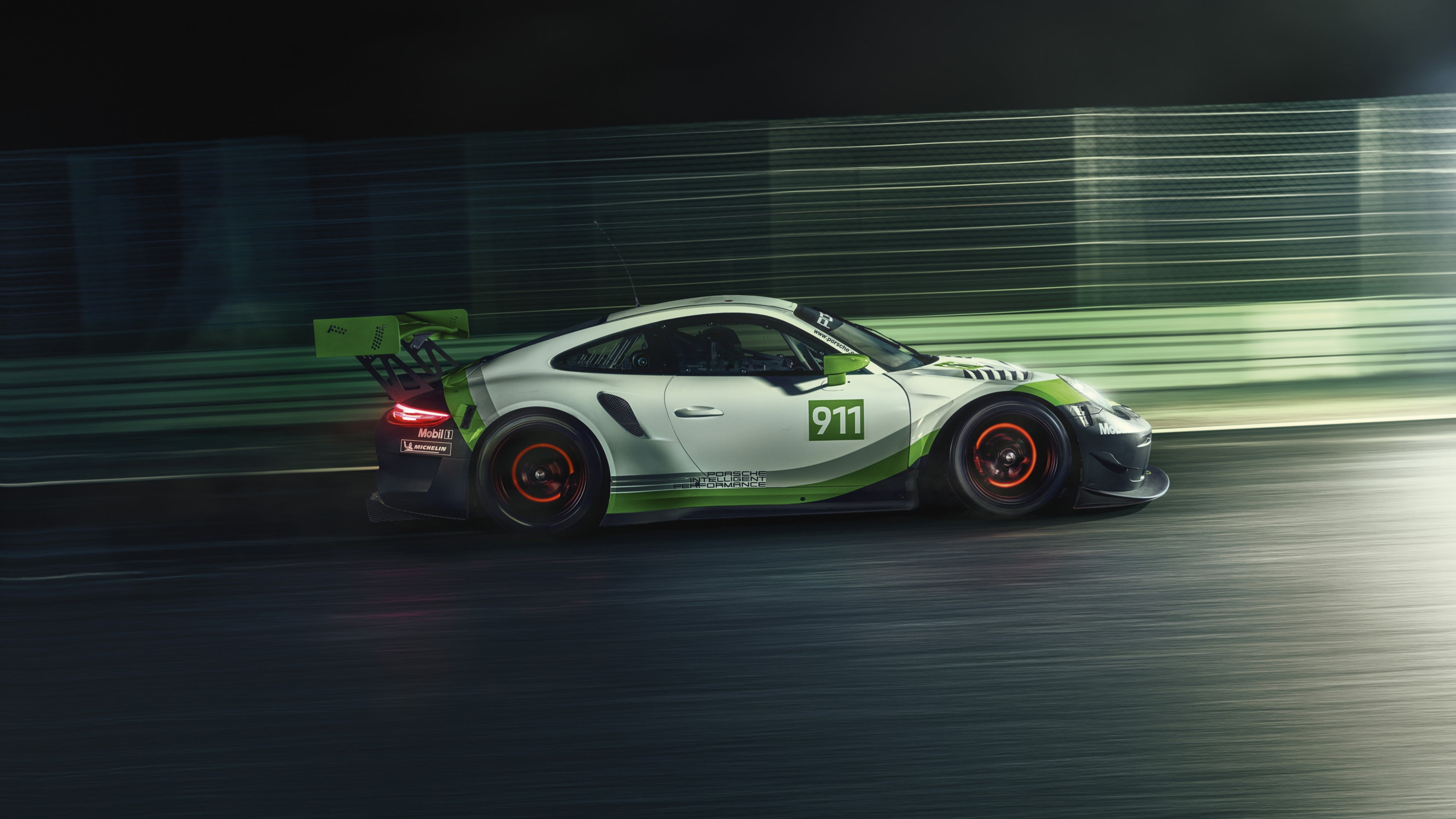 4K, Porsche 911 GT3 R, 2018 Cars, 4K, HD Wallpaper