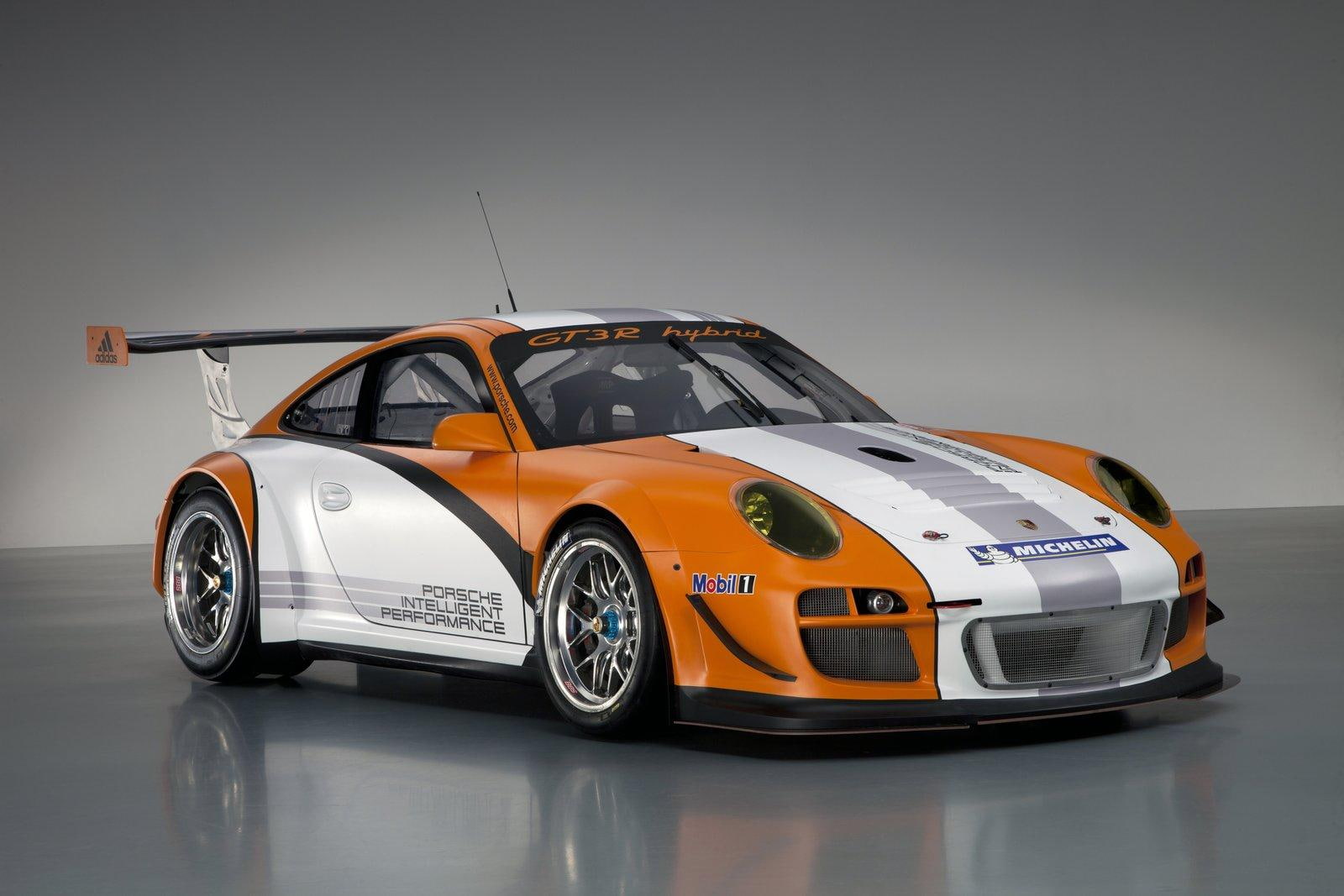 gt3 r, porsche, 911, hybrid, version, race, 2011, racing, 2 0, 720P, HD Wallpaper