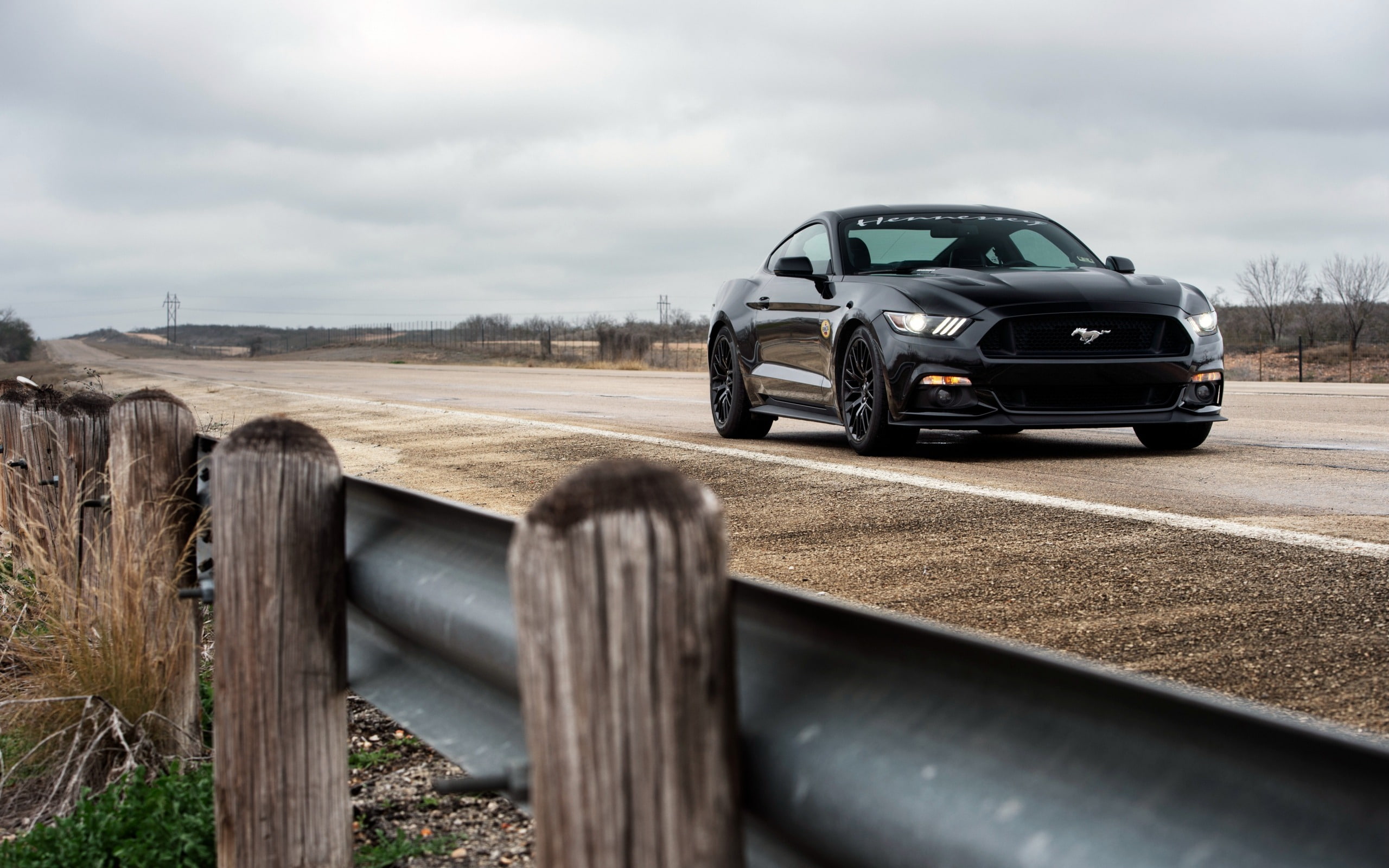 auto, black, cloud - sky, motor vehicle, wood - material, coupe, mode of transportation, road, land, motion, travel, land vehicle, outdoors, boundary, transportation, HD Wallpaper