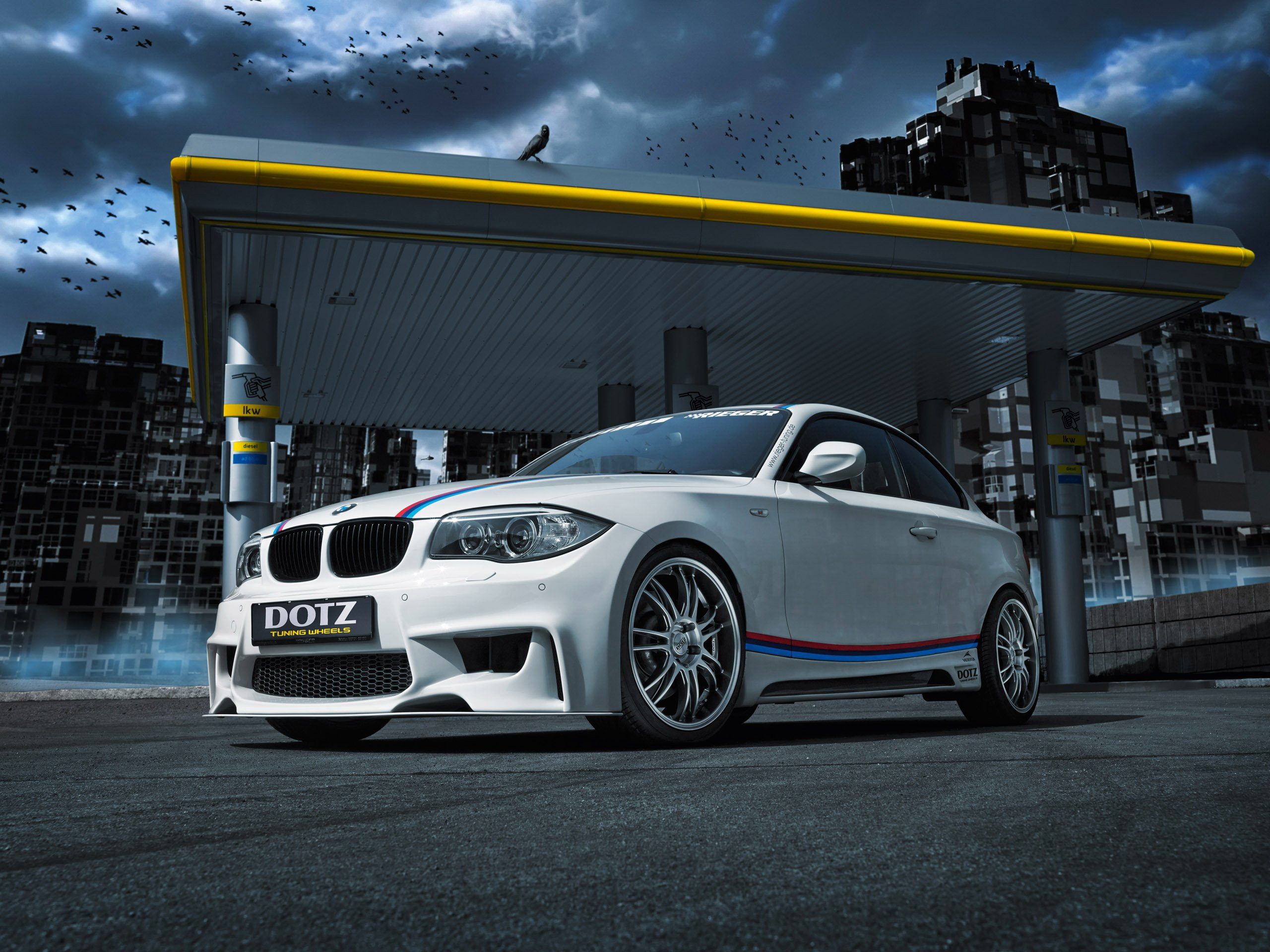bmw, coupe, 2014, dotz shift, 1 series, 135i, tuning, 2K, HD Wallpaper