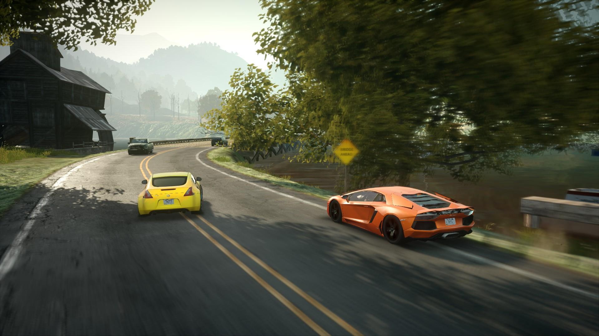 vs, games, 1080P, the run, lamborghini, need for speed, nissan, HD Wallpaper