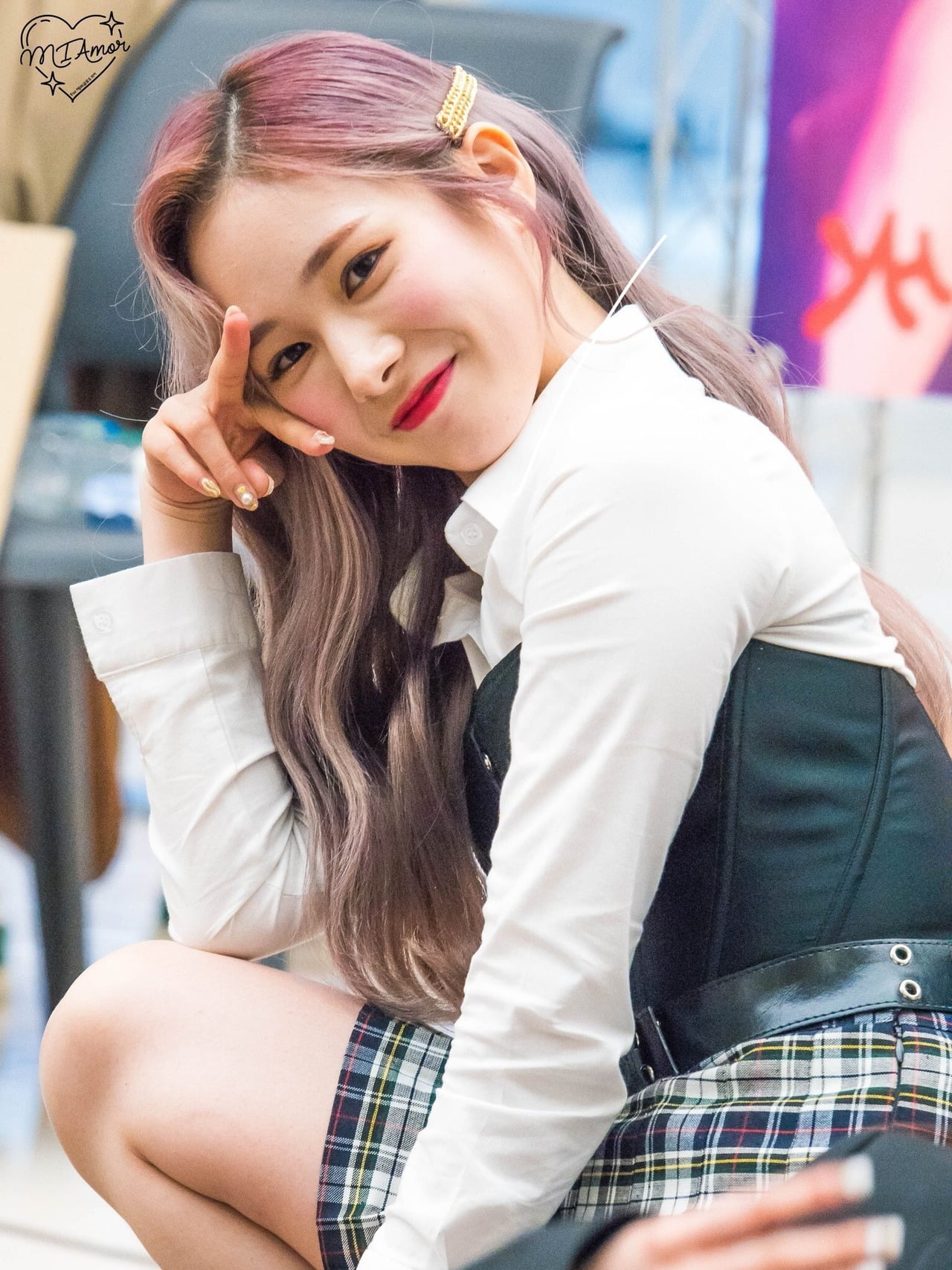 K-pop, 720P, Mia (Han Eunji), EVERGLOW, Phone HD Wallpaper
