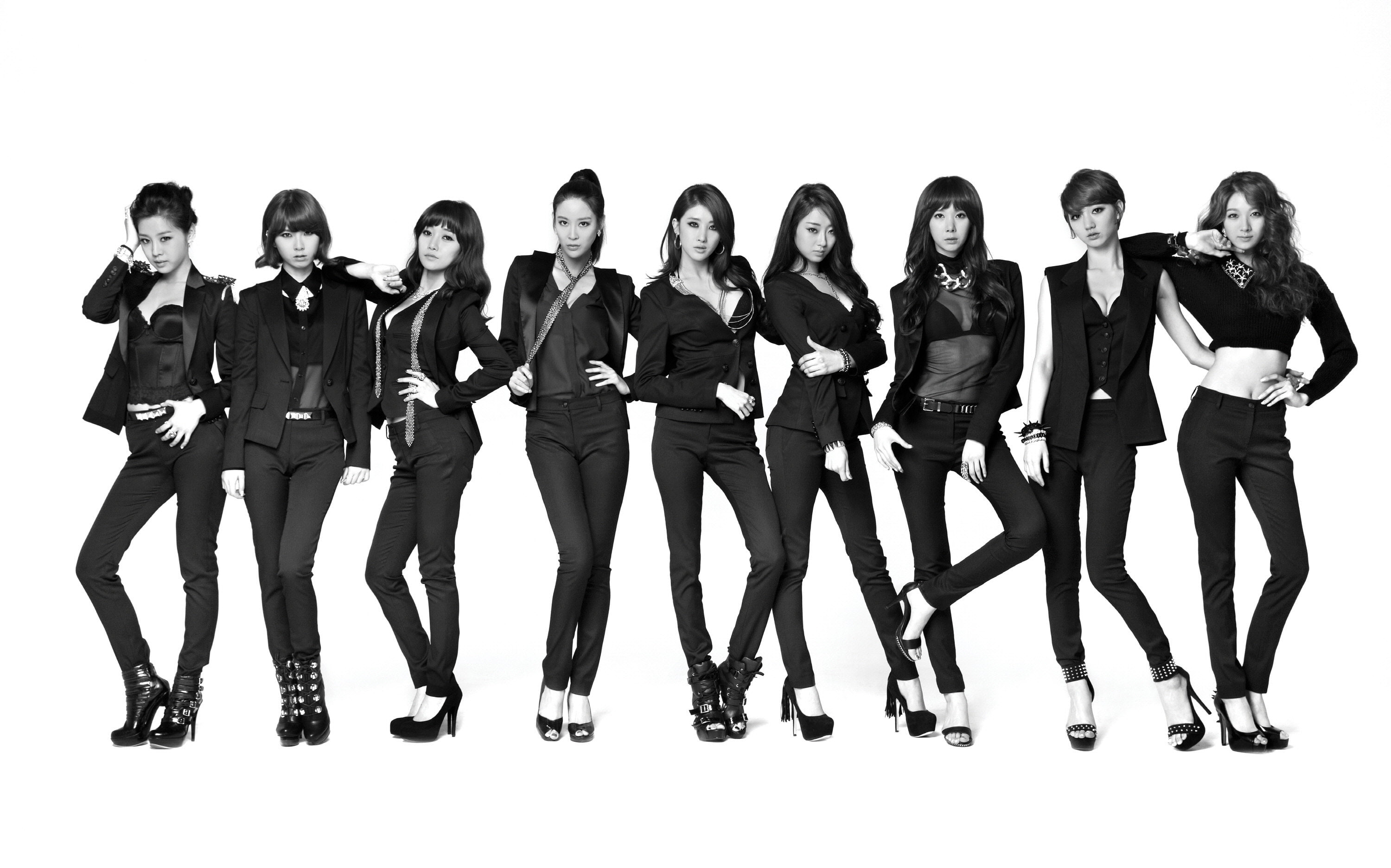 Nine Muses, girls, Kpop, Asian girls, 2K, South Korea, music, HD Wallpaper