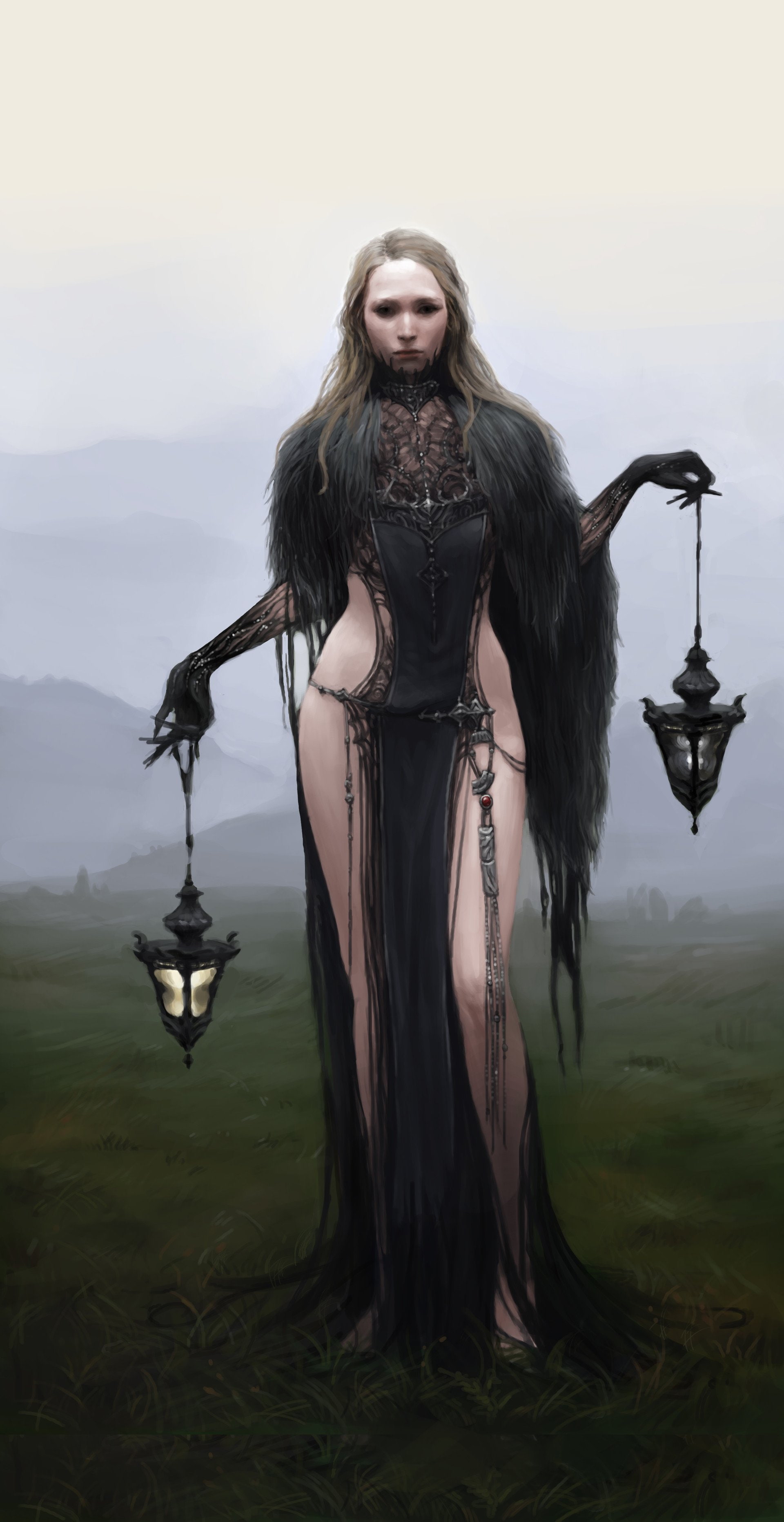 artstation, 2K, art, jiyeon-ryu, woman, original, Phone HD Wallpaper