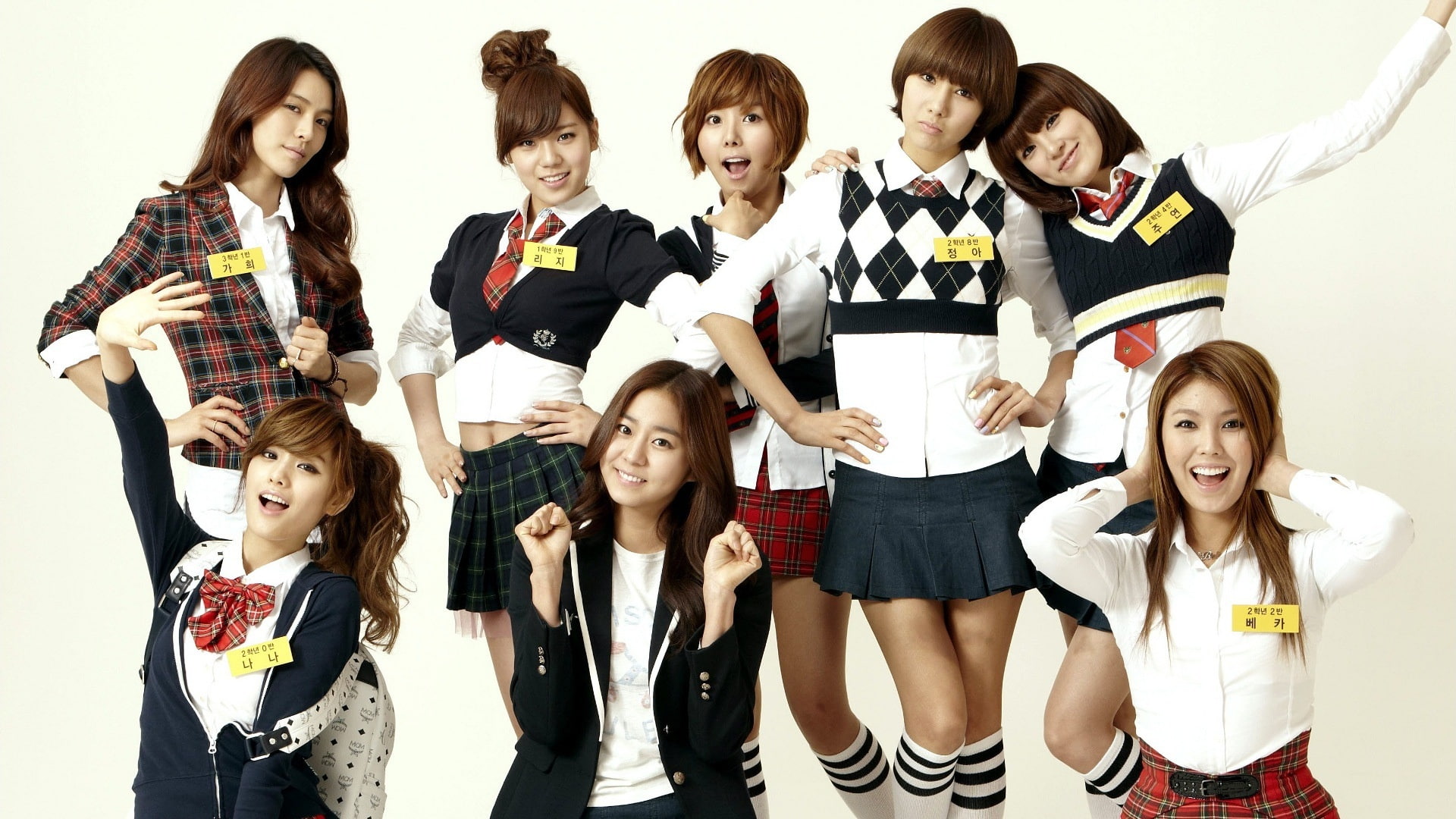 Asian, South, School, After, Korea, Girls, Music, 1080P, HD Wallpaper