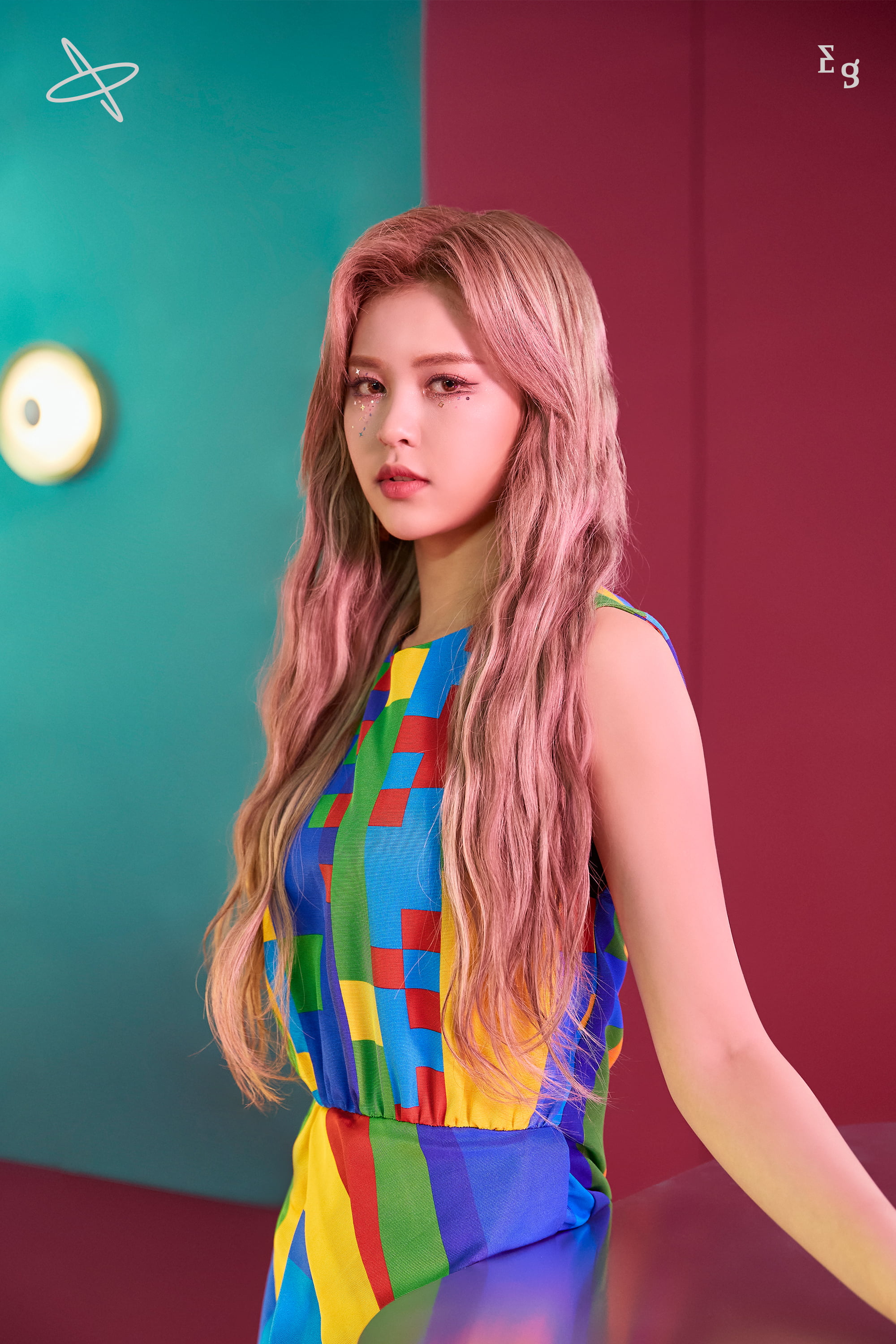 E:U (Park Jiwon), EVERGLOW, K-pop, 2K, Phone HD Wallpaper
