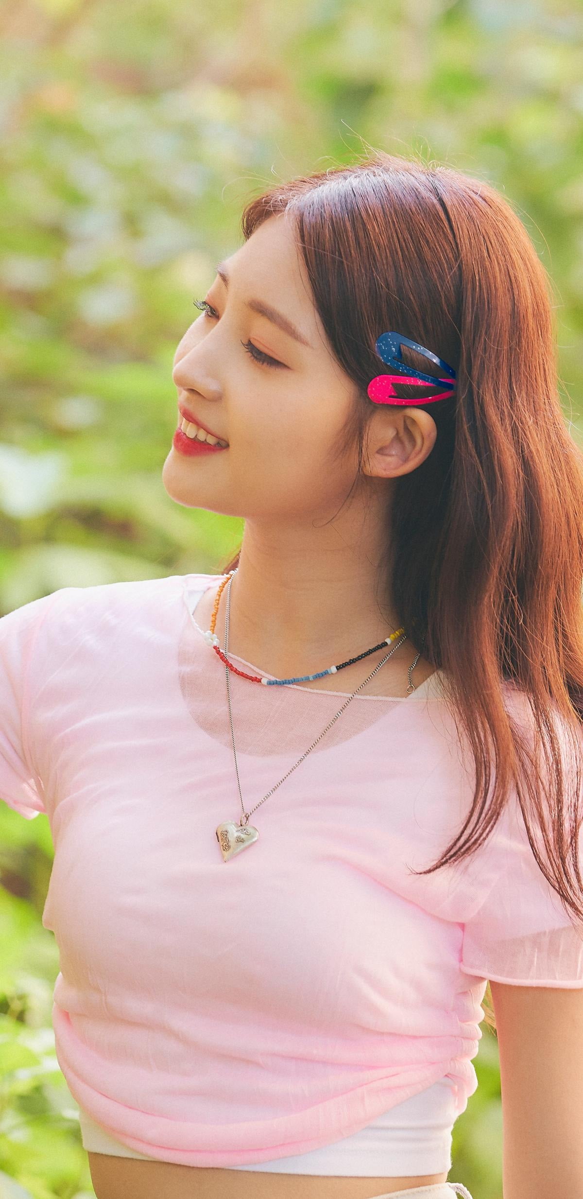 1080P, EVERGLOW, Sihyeon (Kim Sihyeon), K-pop, Phone HD Wallpaper