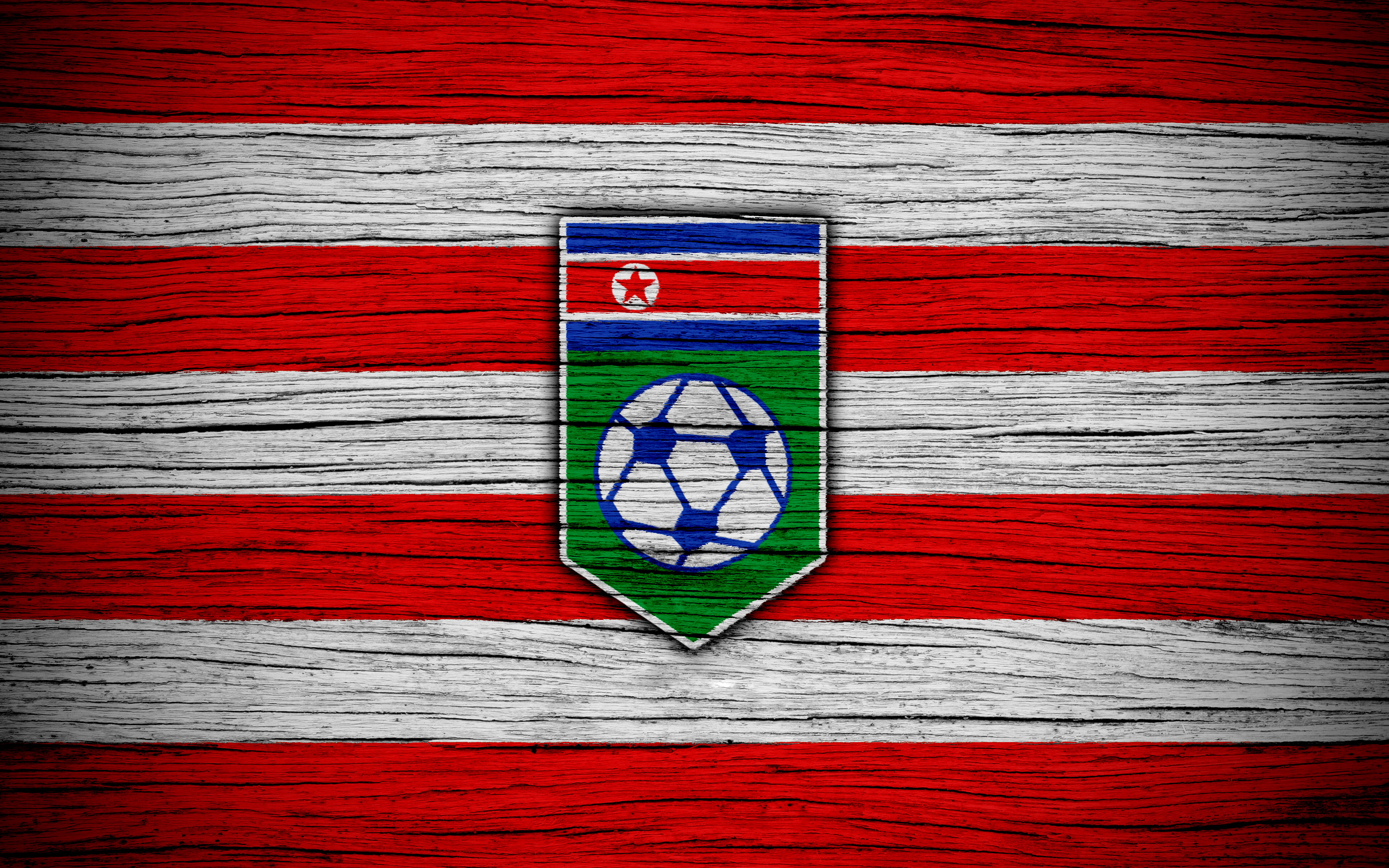 Emblem, Soccer, Logo, 4K, North Korea National Football Team, North Korea, HD Wallpaper