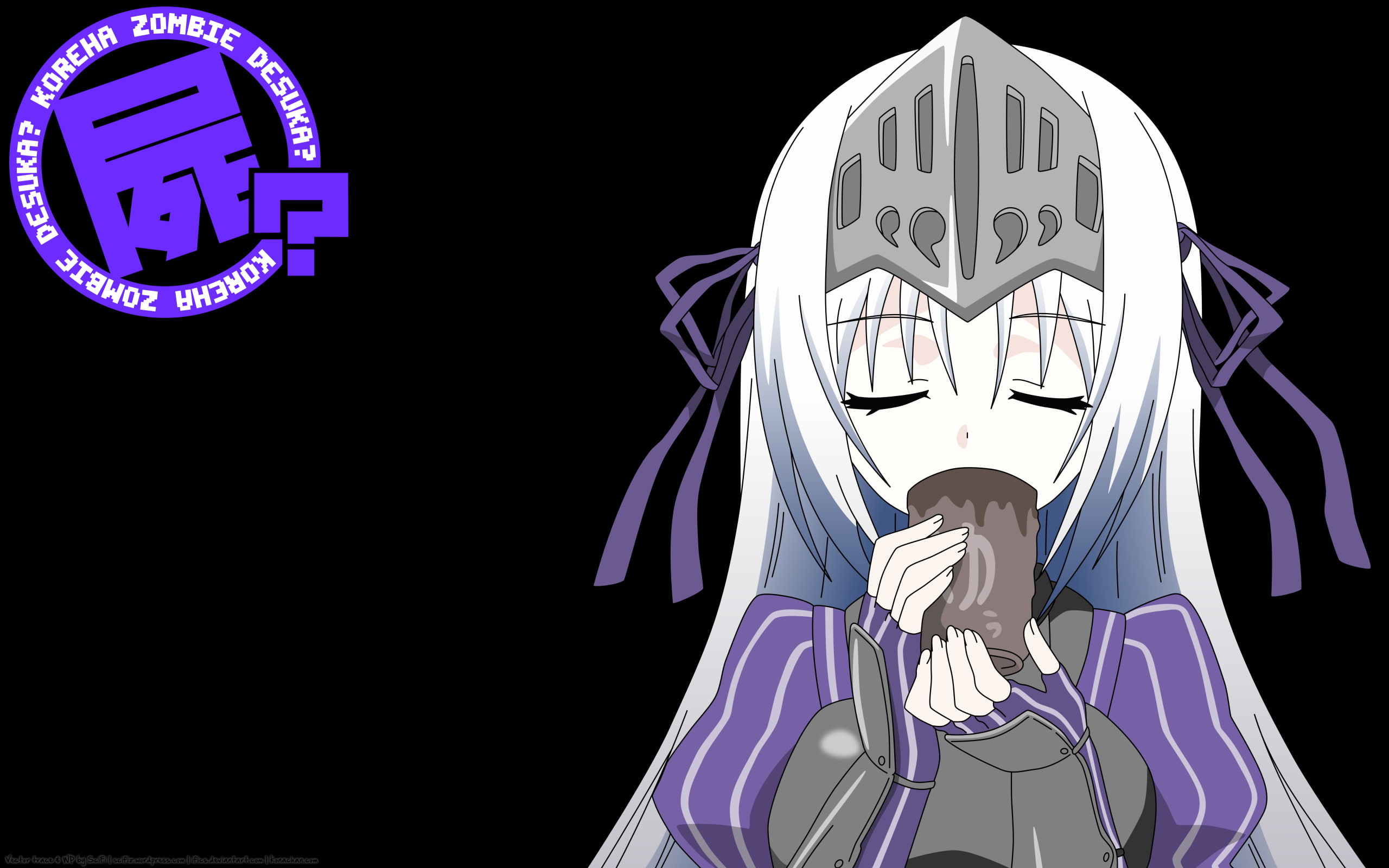2K, vector, eucliwood, zombie, armor, hellscythe, desu, kore, transparent, HD Wallpaper