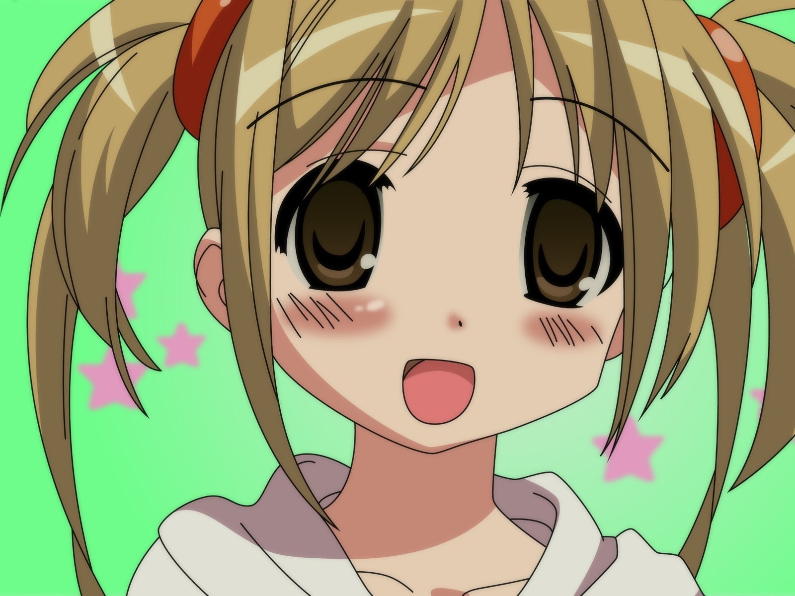 Open mouth, no people, multi colored, creativity, 720P, cartoon, portrait, representation, art and craft, Girl, Big eyes, day, human representation, Sawatari mitsuki, HD Wallpaper