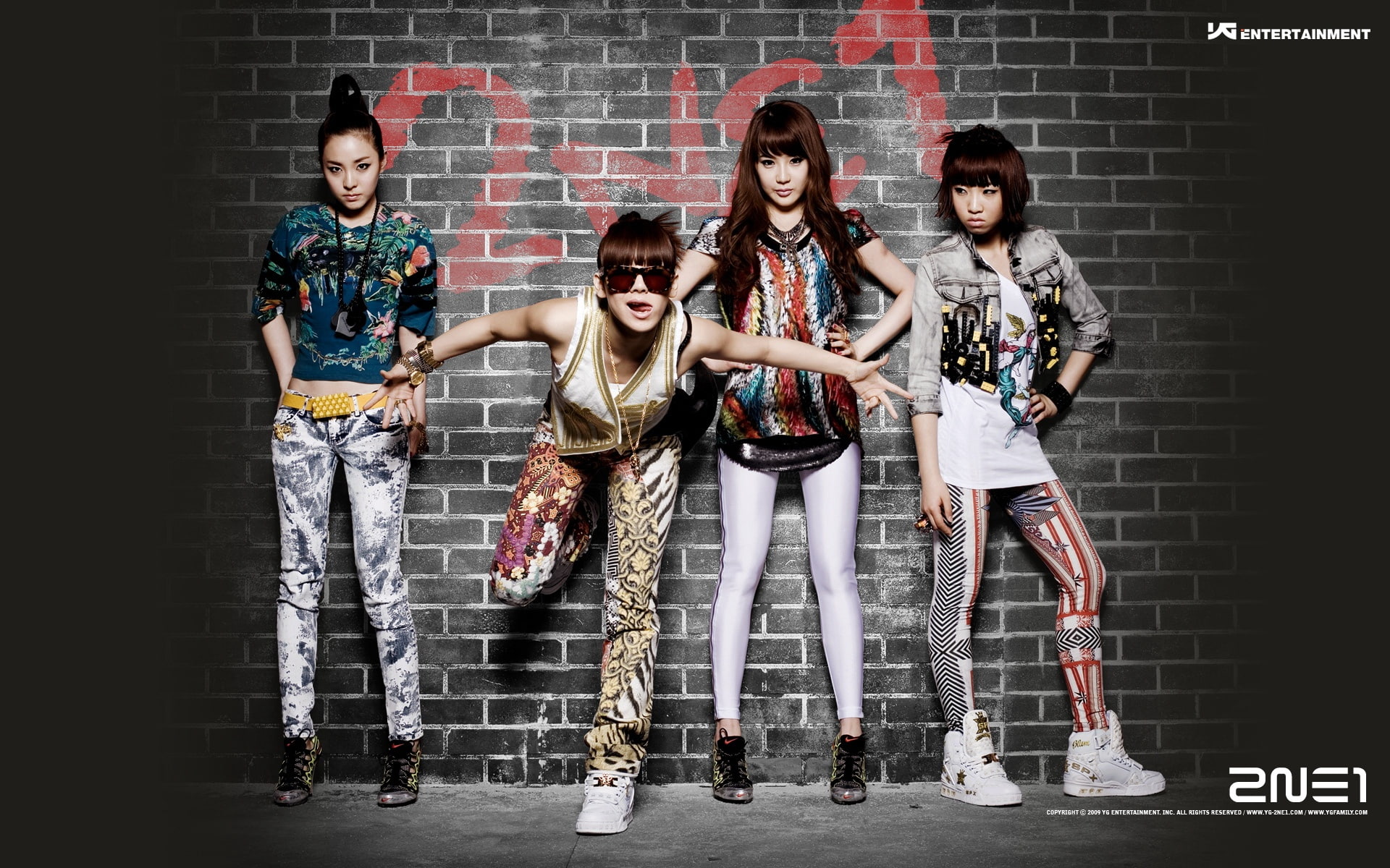 ne, 1080P, 2NE1, Korea, Girls, Music, band, HD Wallpaper