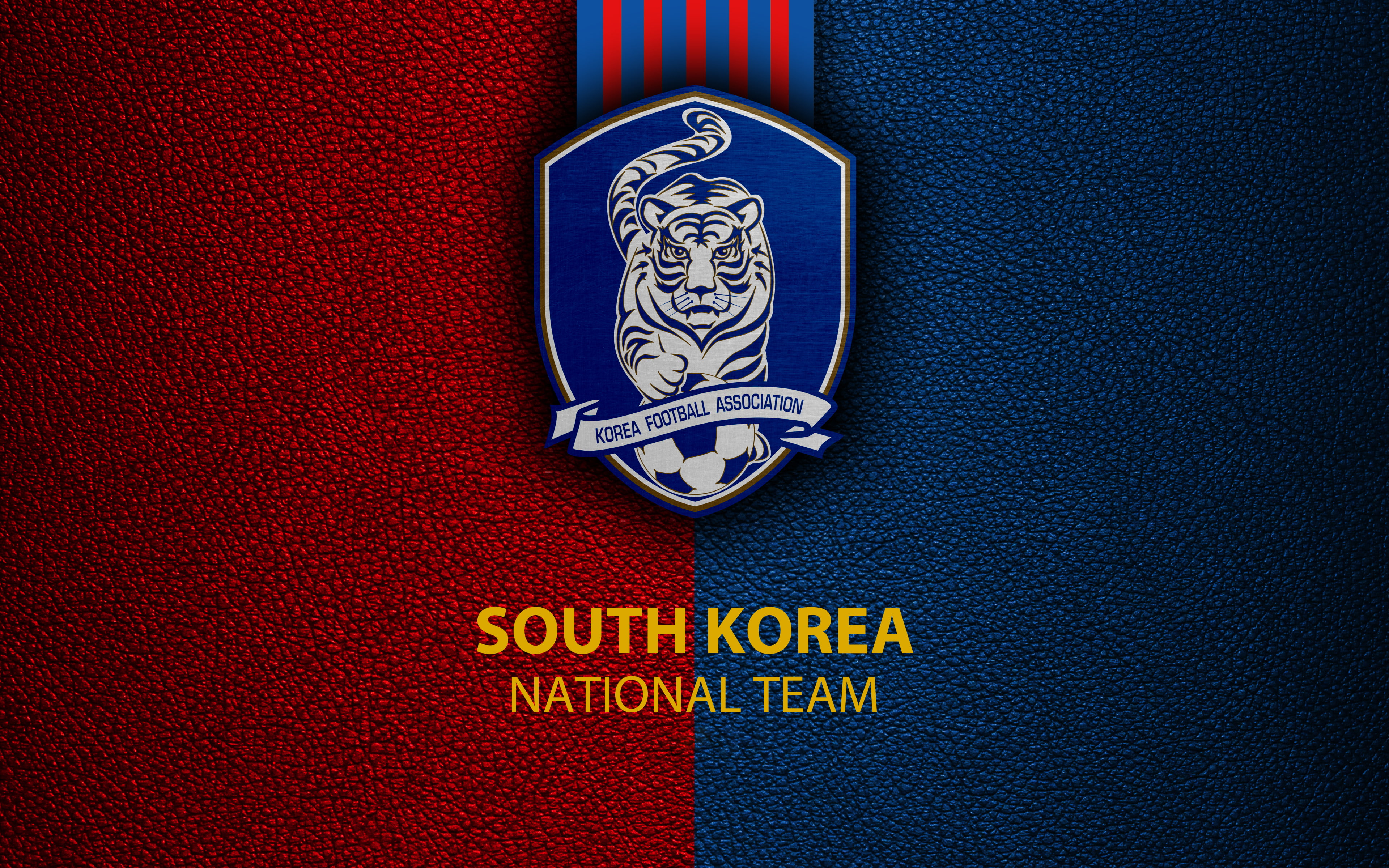 Soccer, South Korea National Football Team, Emblem, South Korea, 4K, Logo, HD Wallpaper