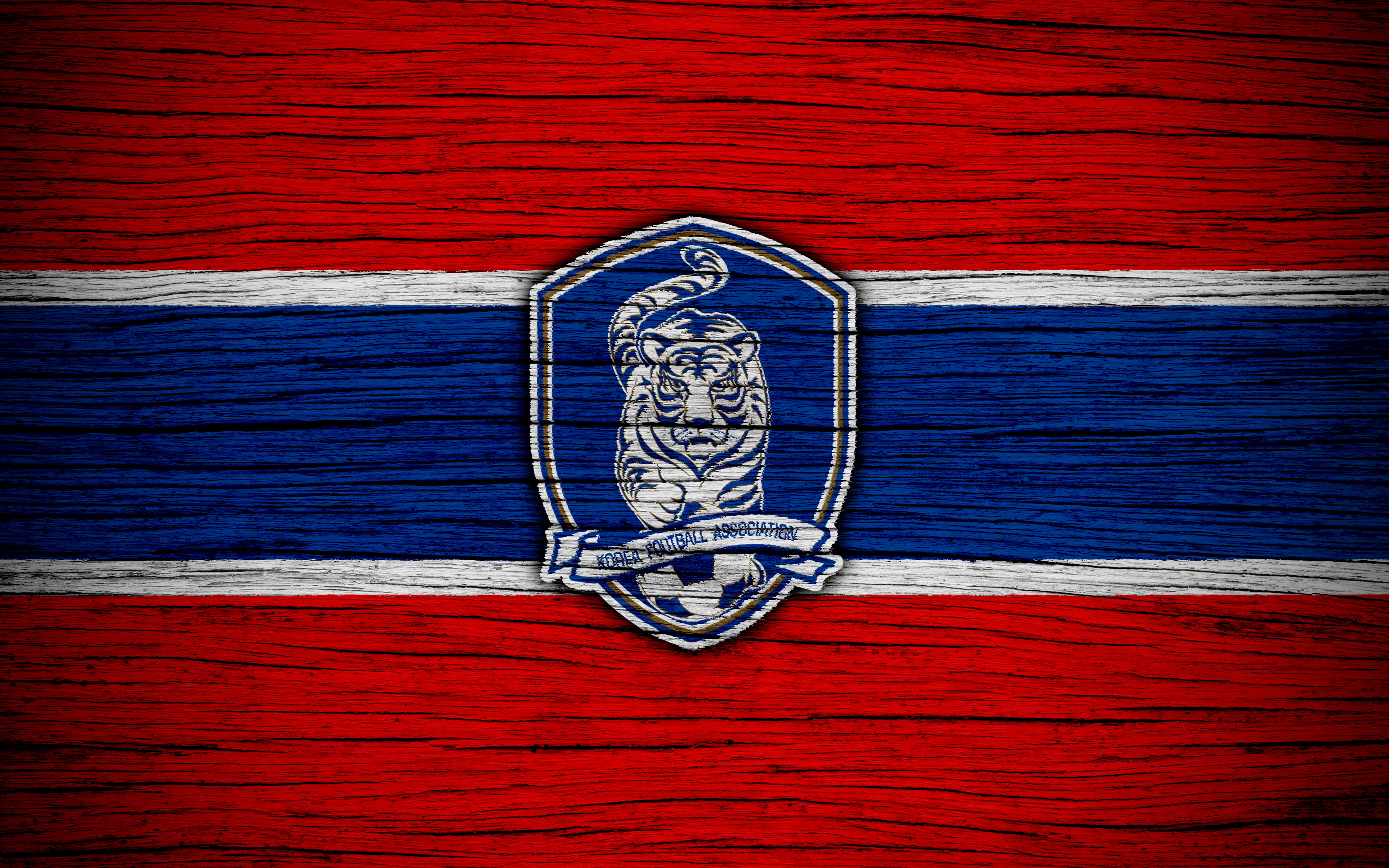 Soccer, 4K, Emblem, South Korea National Football Team, Logo, South Korea, HD Wallpaper