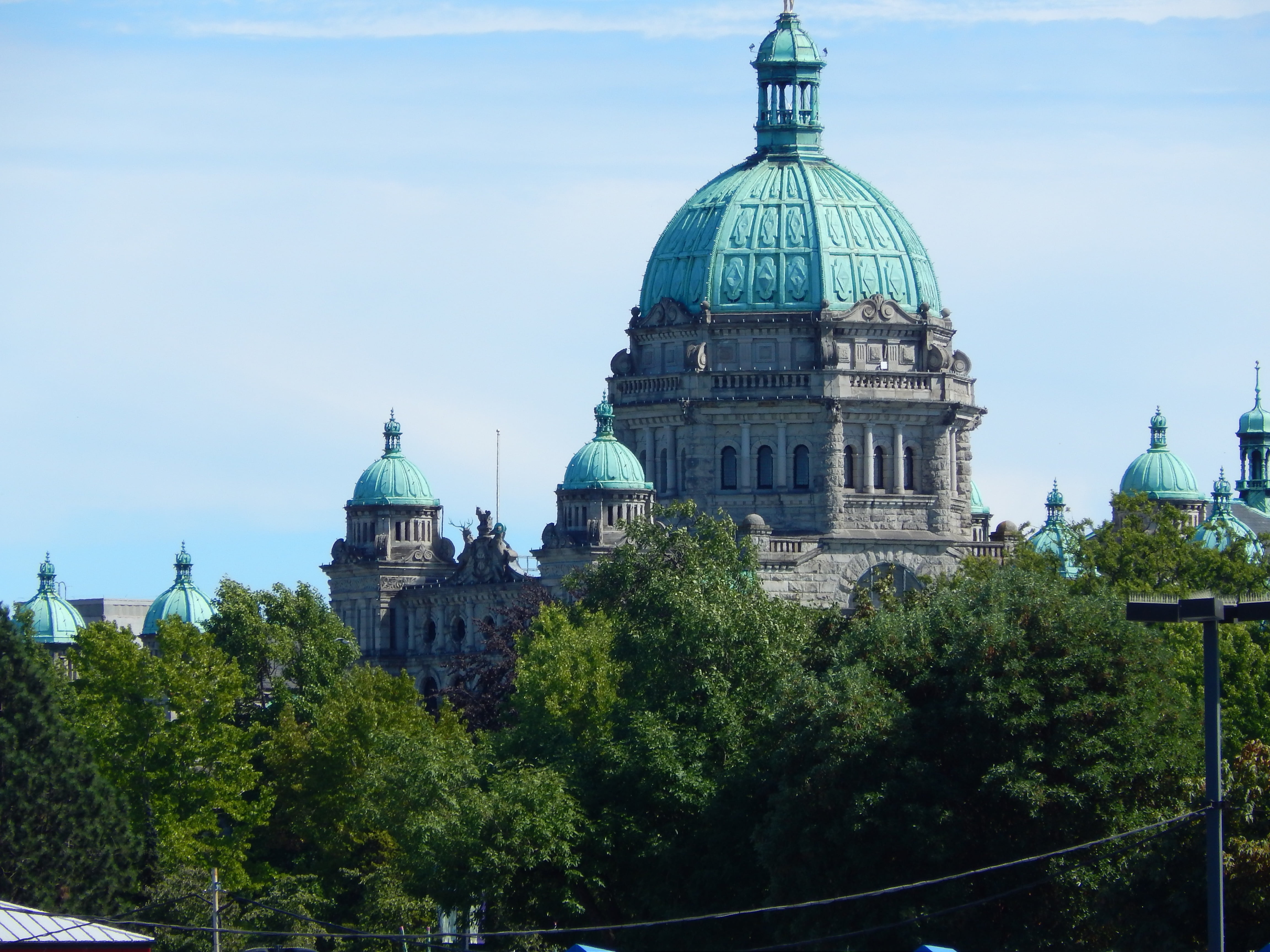 british, day, architecture, government, spire, victoria, outdoors, scenic, building, place of worship, blue, belief, harbor, bc, columbia, nature, gray, HD Wallpaper