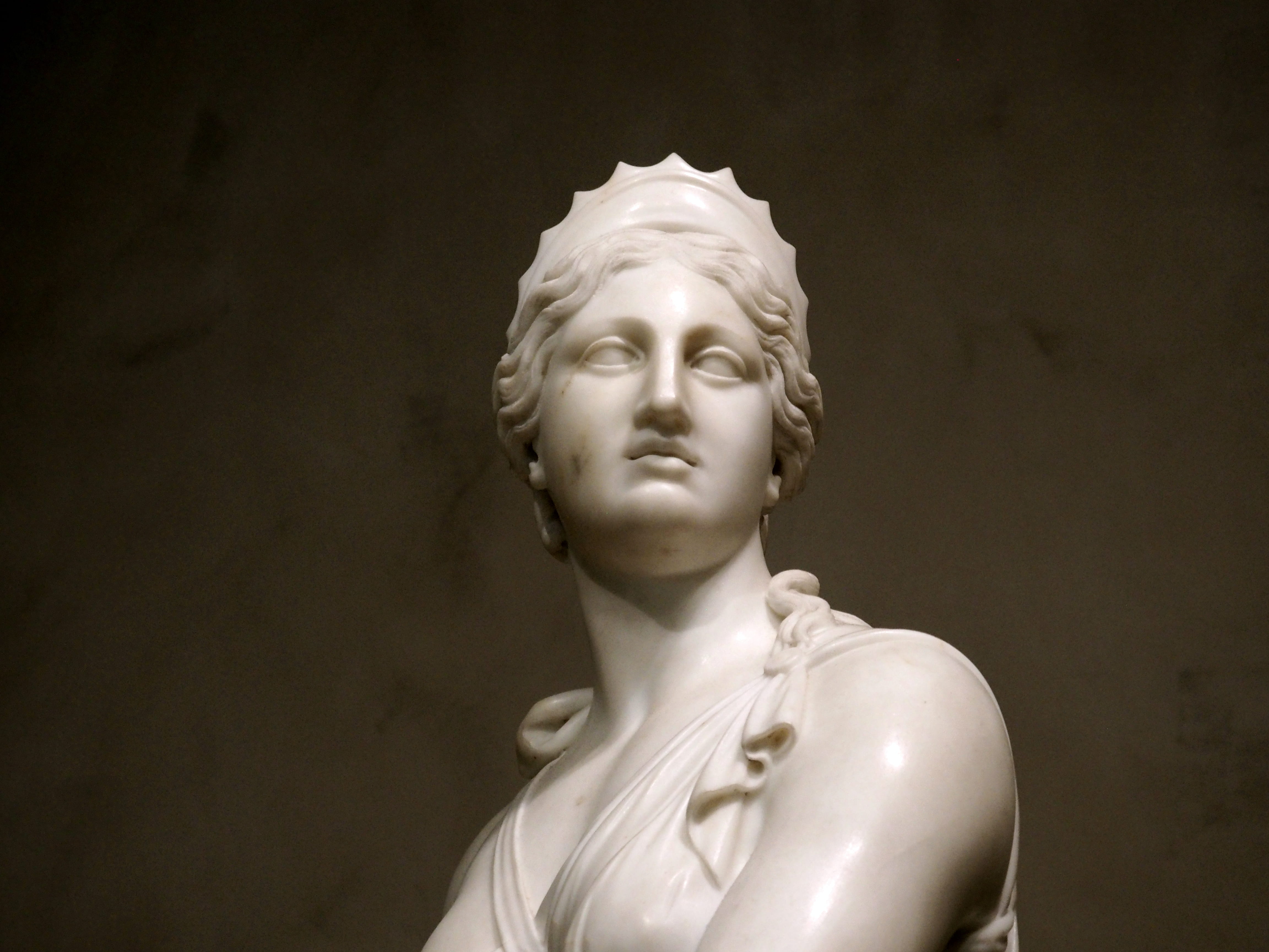 marble, art and craft, statue, roman, old, architecture, human representation, the past, black background, representation, antique, history, los angeles, HD Wallpaper