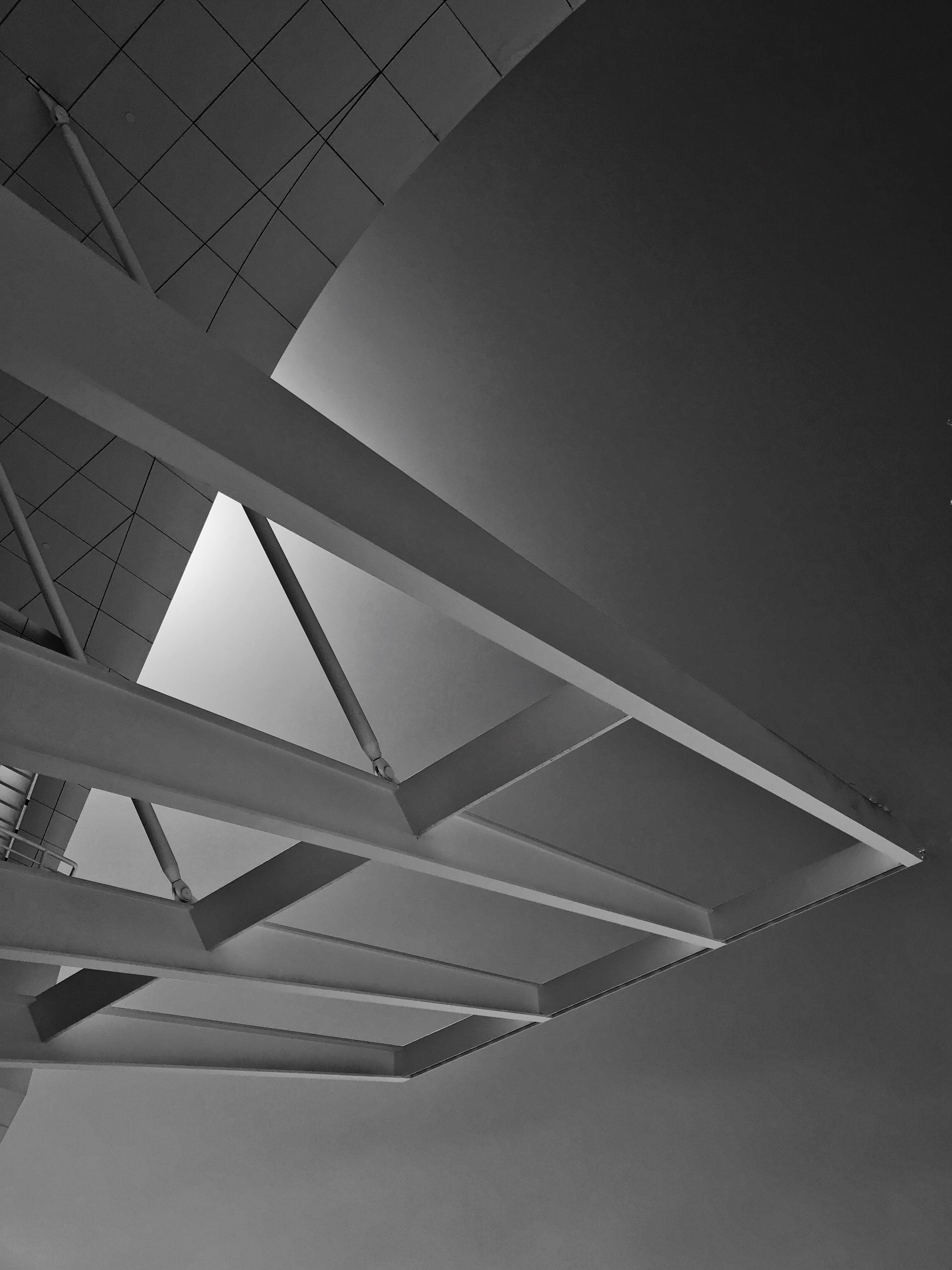 roof, nature, built structure, getty museum, building, light, getty, los angeles, indoors, glass - material, architectural feature, la, sky, united states, Phone HD Wallpaper