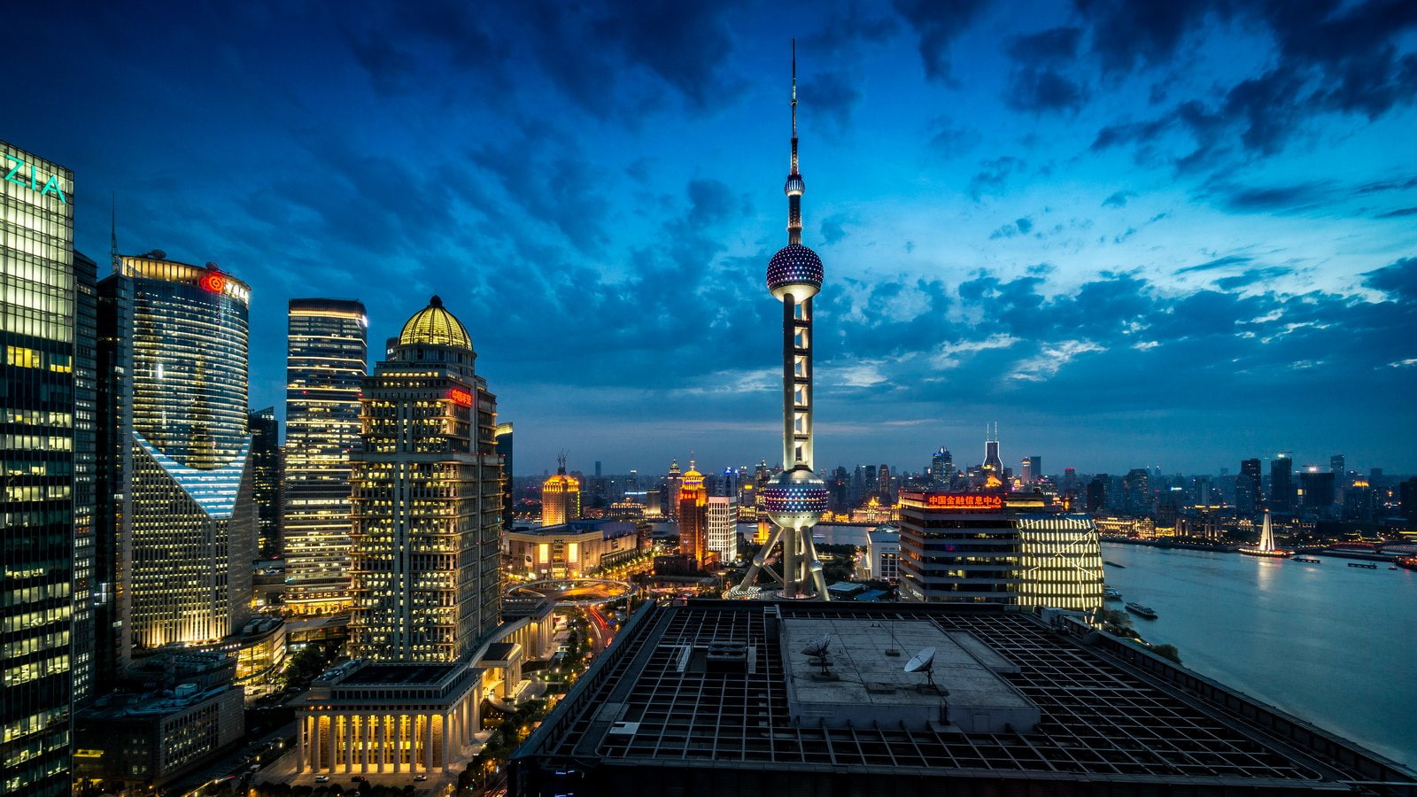skyline, light, chine, citylifes, china, asia, cities, asian, skylines, night, highways, asians, shanghai, bridges, cityscapes, architecture, skyscrapers, HD Wallpaper