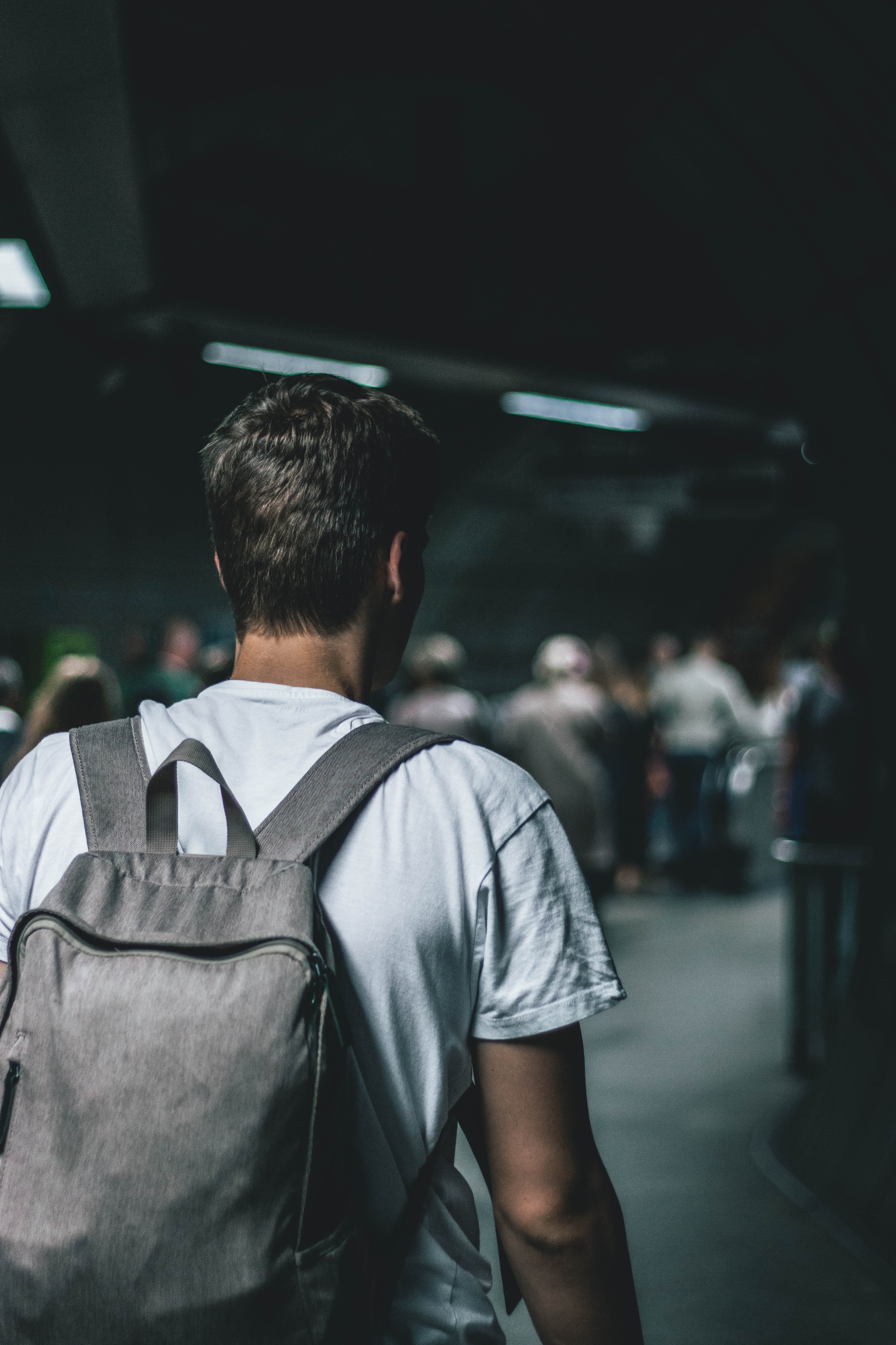 safety, subway, urban, city, guy, casual clothing, backpack, leisure activity, uniform, focus on foreground, transportation, lifestyles, occupation, 5K, Phone HD Wallpaper