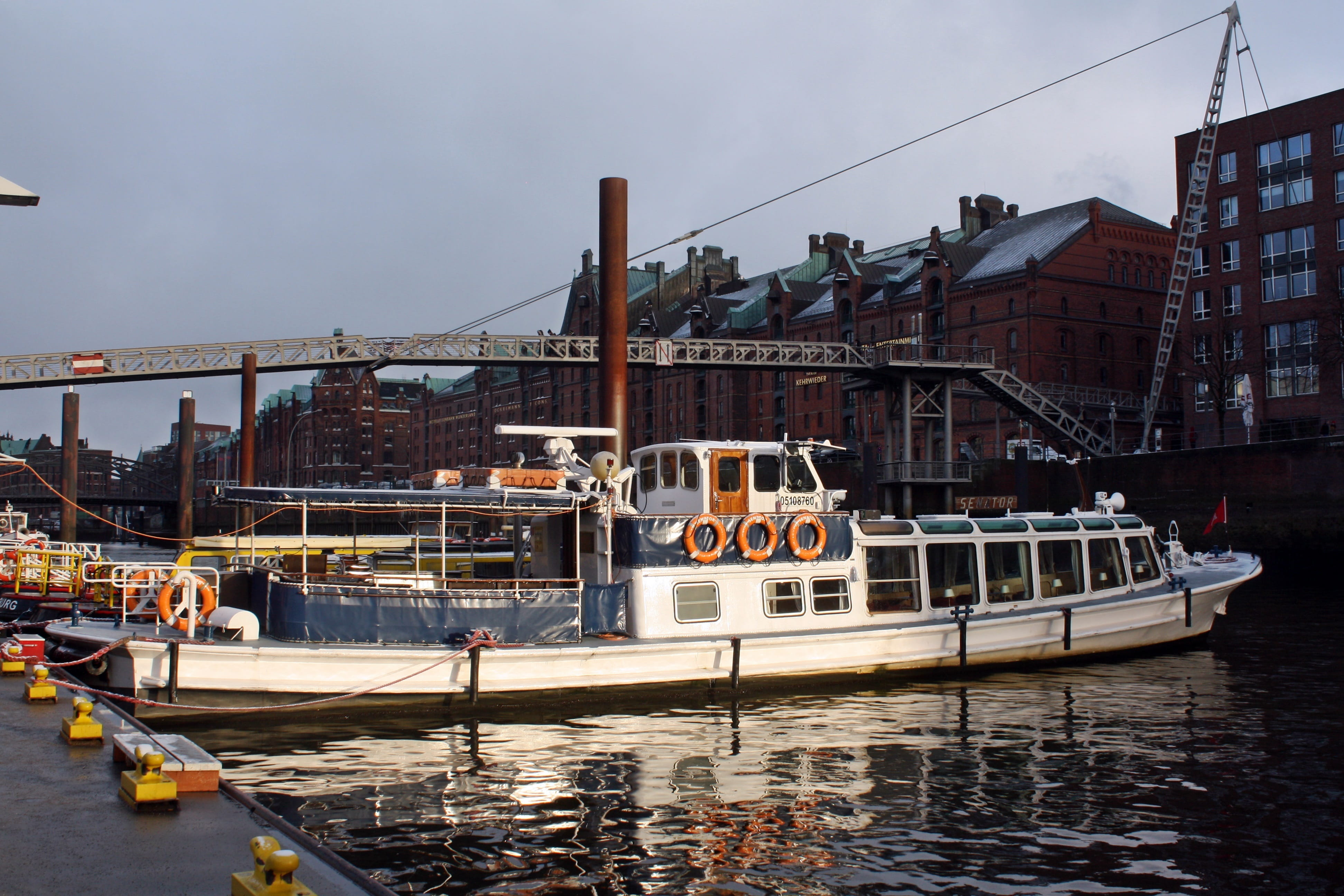 harbour cruise, transport system, harbour city, mode of transportation, hamburg, hamburgensien, water, port, sailboat, hammonia, transportation, no people, HD Wallpaper