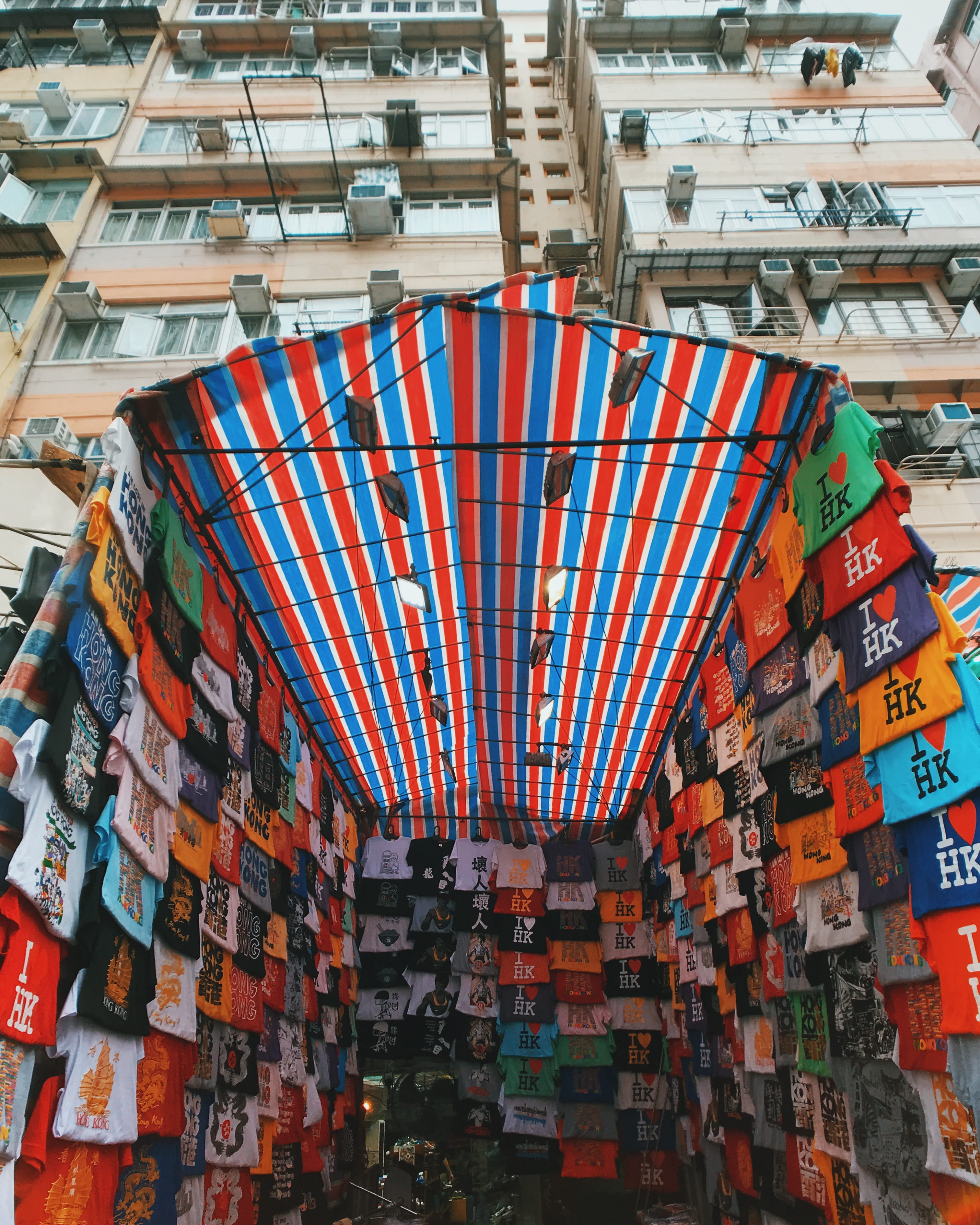 hong kong, color, architecture, text, city, orange color, lot, store, day, low angle view, large group of objects, building exterior, kok, abundance, shop, Phone HD Wallpaper