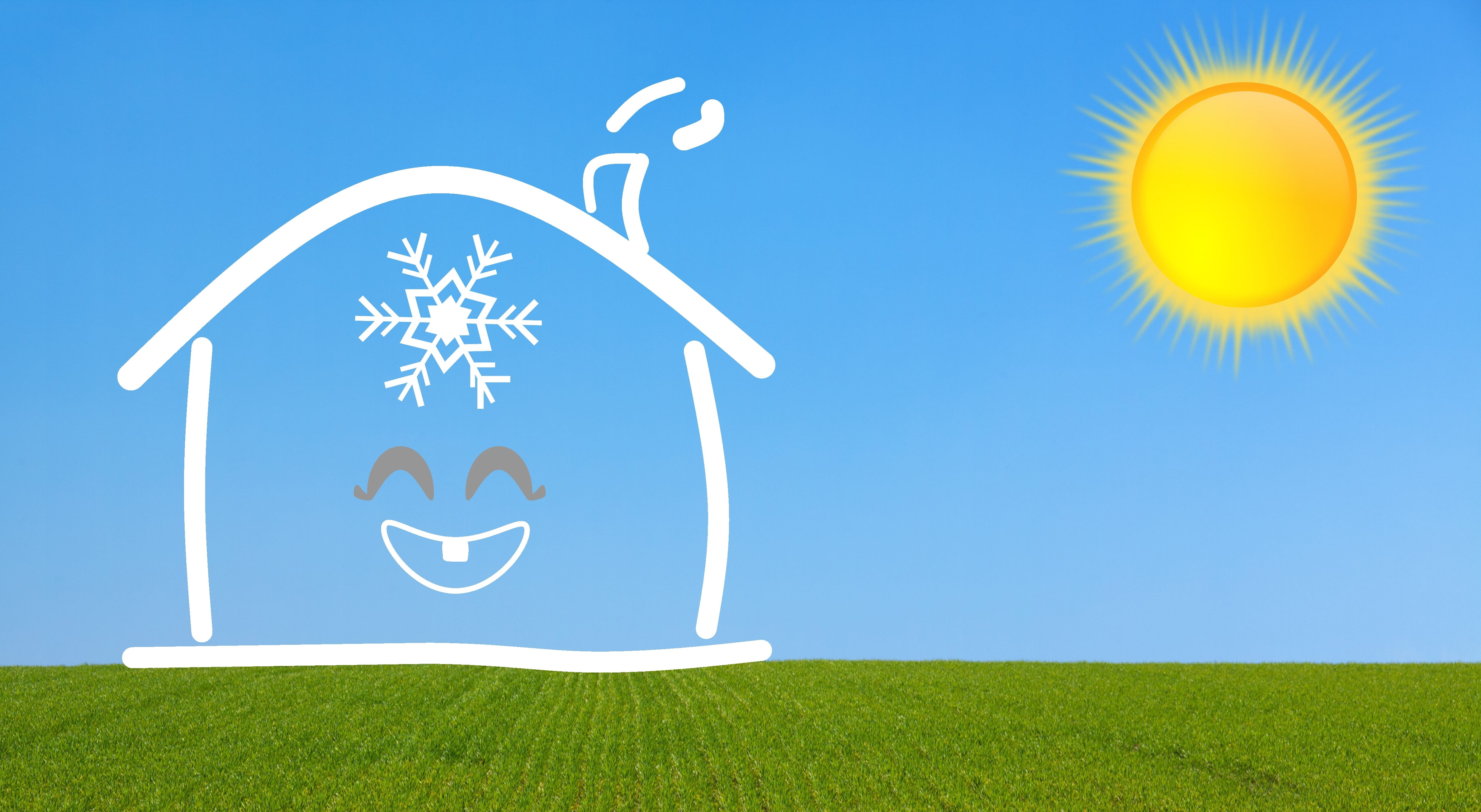 nature, temperature, cold, night, air conditioner, no people, cooling, green color, field, fantasy, colored background, cool, air conditioning unit, sky, HD Wallpaper