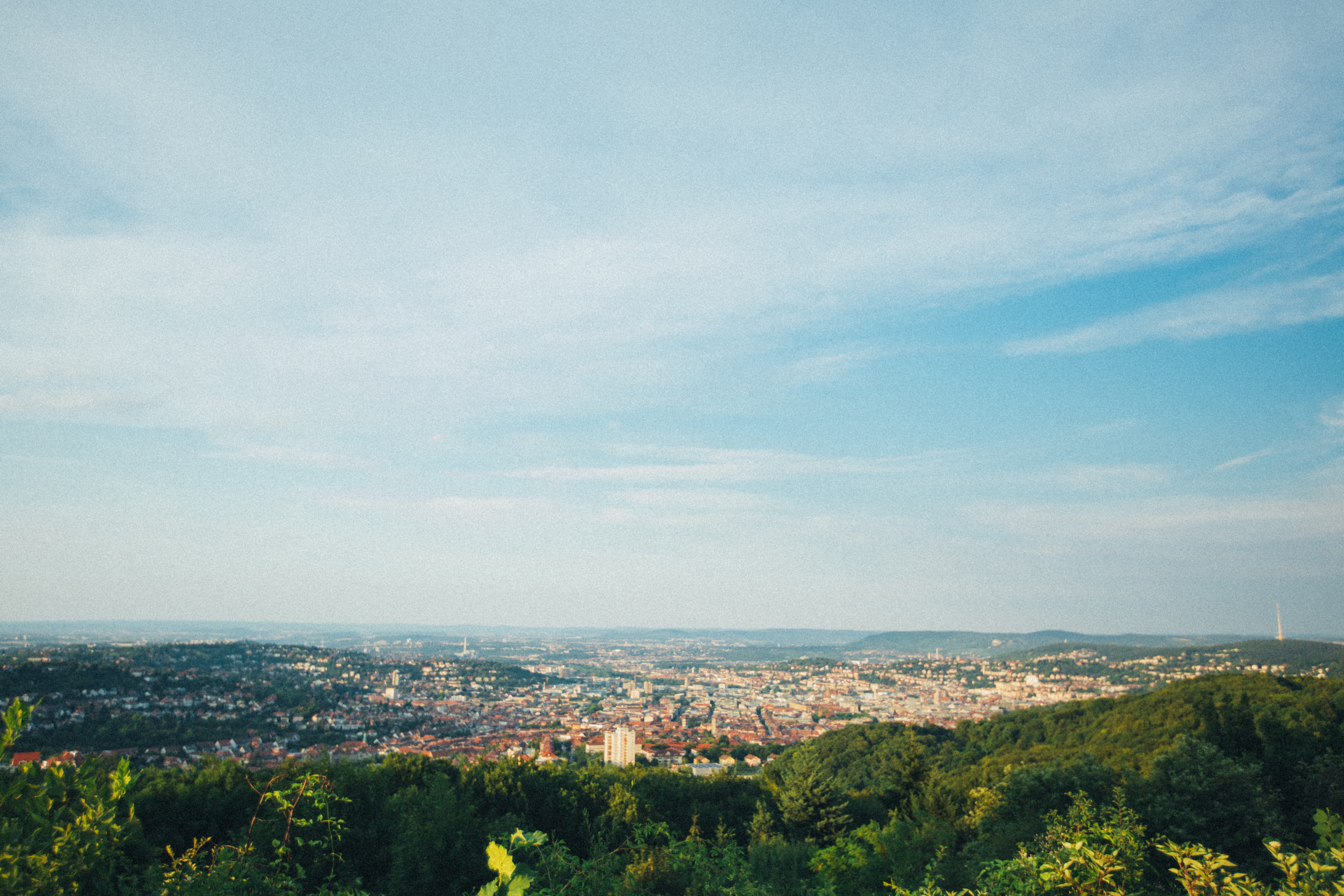 townscape, nature, tree, building exterior, living, environment, cityscape, people, city, stuttgart, scenics - nature, plant, built structure, tranquility, HD Wallpaper