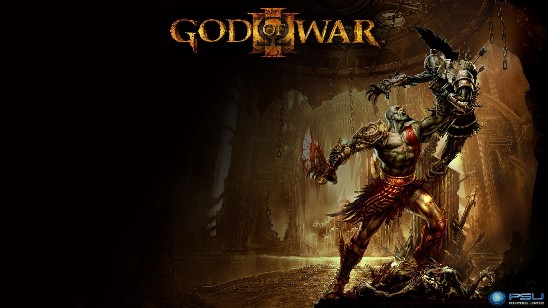 art, god, Video Games, 1080P, war, hd, video, games, god 2, HD Wallpaper