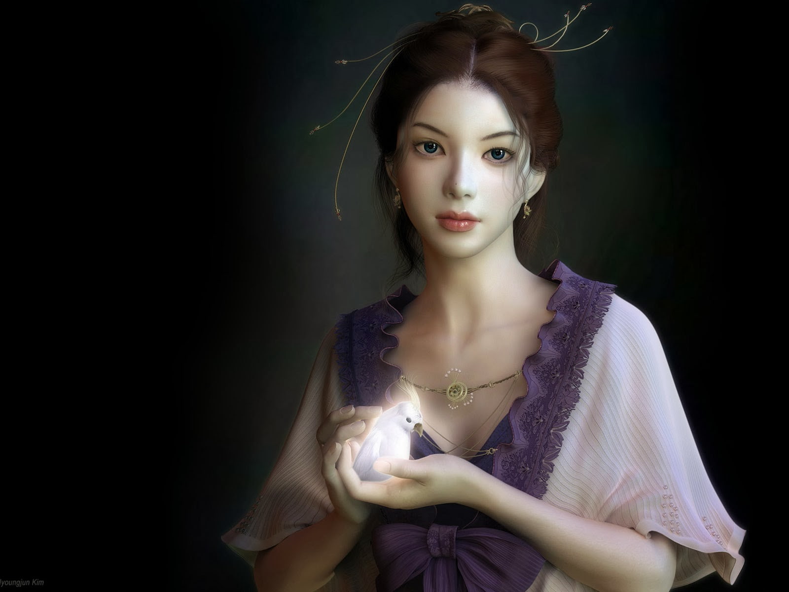 wallpapers, chois, girl, fantasy, 720P, beautiful, HD Wallpaper