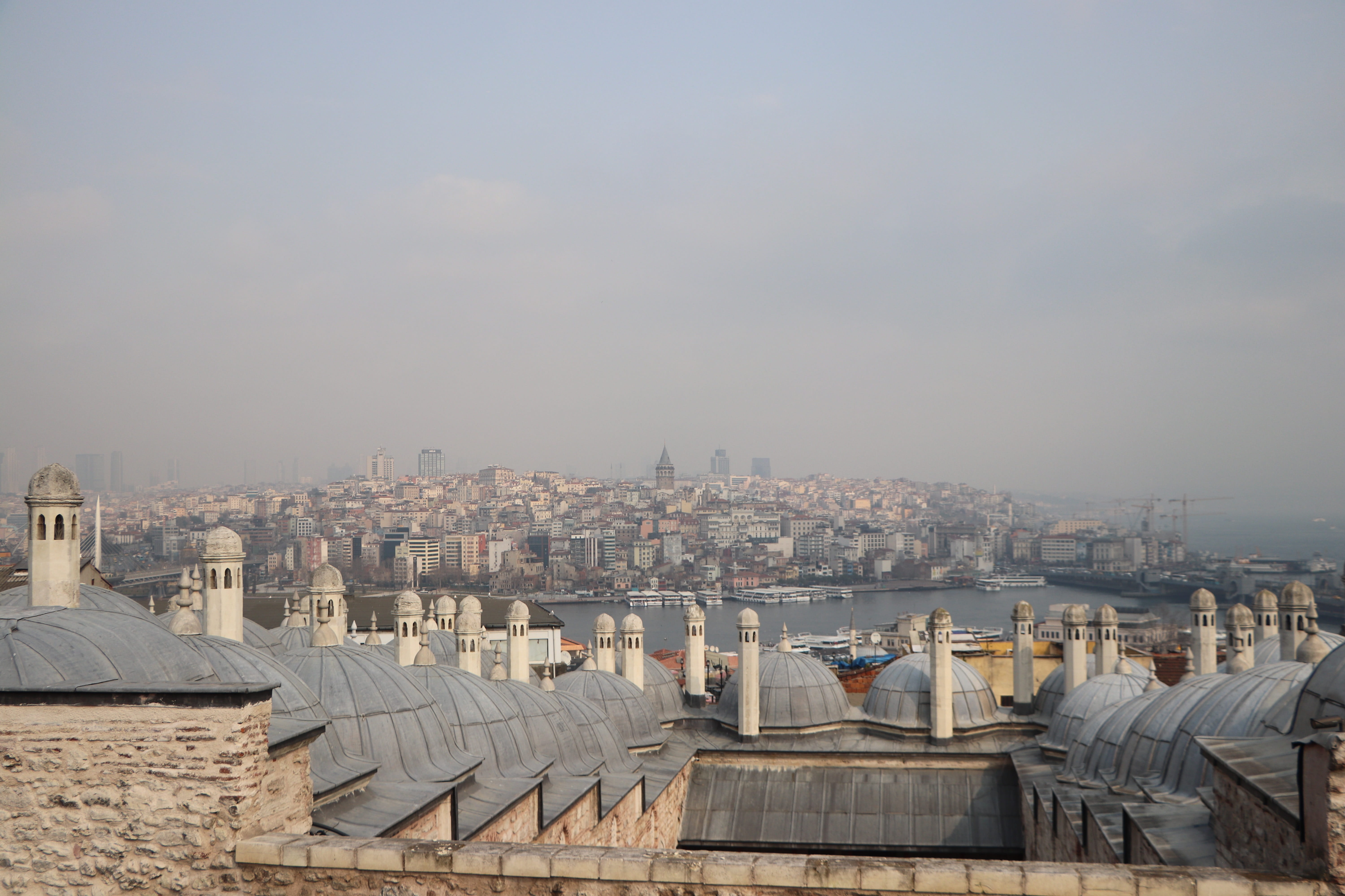 day, travel destinations, residential district, sky, high angle view, fatih, 5K, landscape, building exterior, istanbul, süleymaniye, turkey, aesthetics, HD Wallpaper