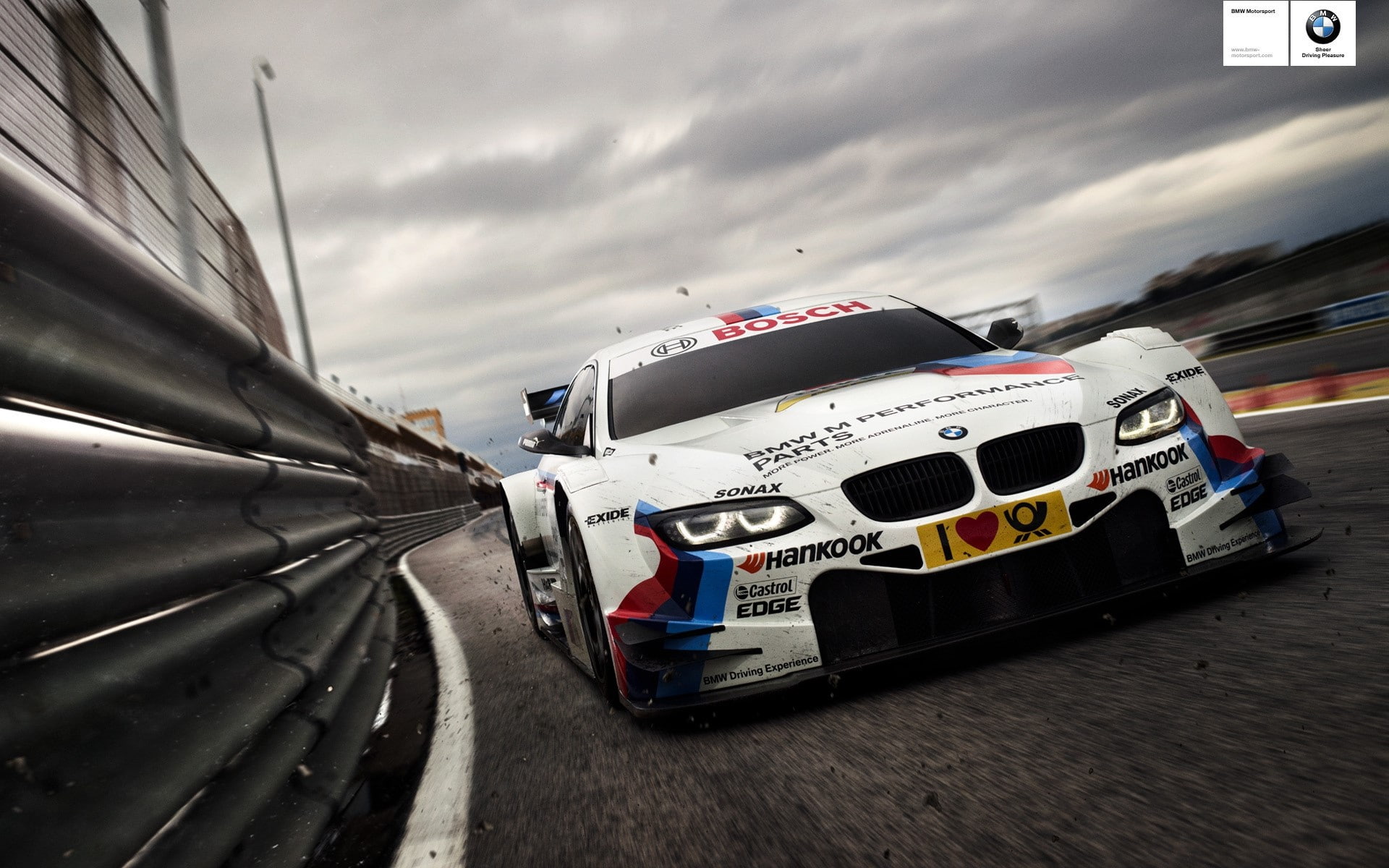 Dtm, competition, outdoors, Hankook, motor racing track, cloud - sky, Racing, travel, wheel, tire, 1080P, racecar, no people, sports car, auto racing, HD Wallpaper