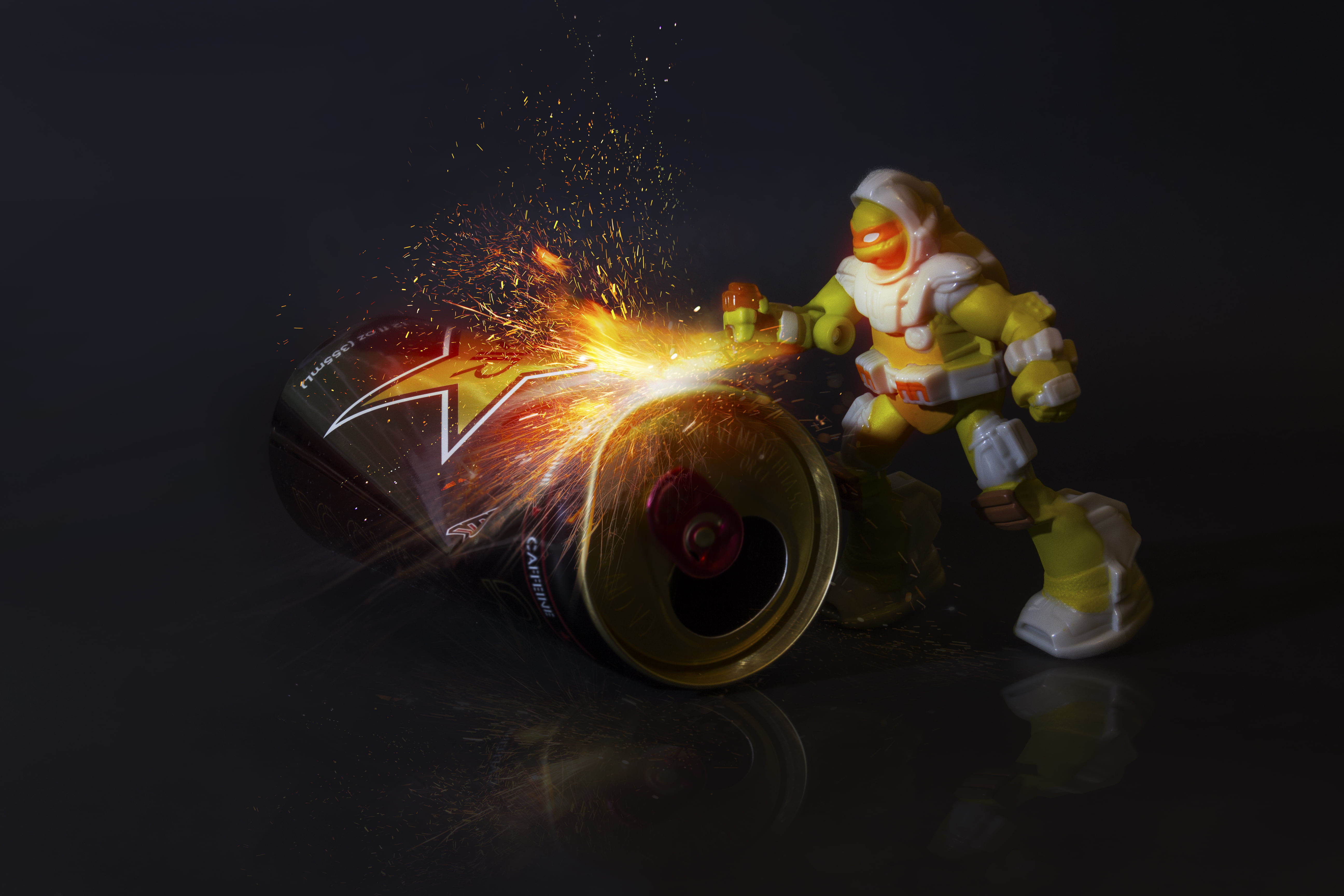 Teenage Mutant Ninja Turtles, can, Rockstar (drink), 5K, HD Wallpaper