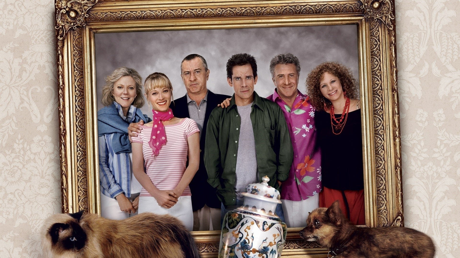Meet the Fockers, Ben Stiller, Teri Polo, Barbra Streisand, Movie, Robert De Niro, Dustin Hoffman, Blythe Danner, 1080P, HD Wallpaper