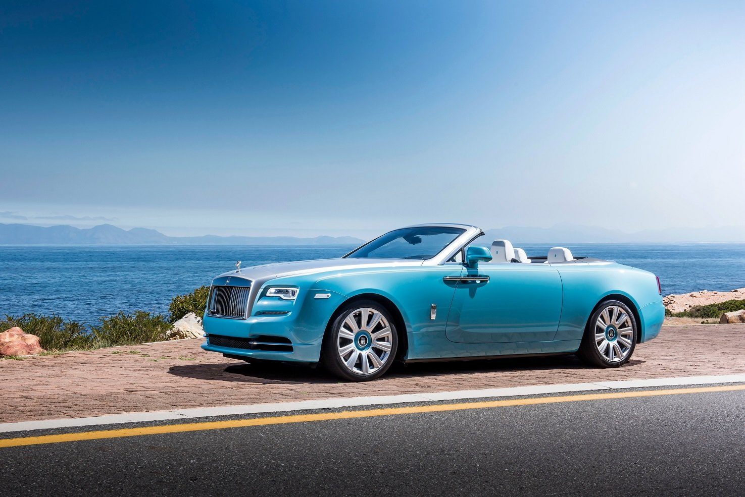 dawn, 2015, rolls, royce, convertible, luxury, cars, 720P, HD Wallpaper