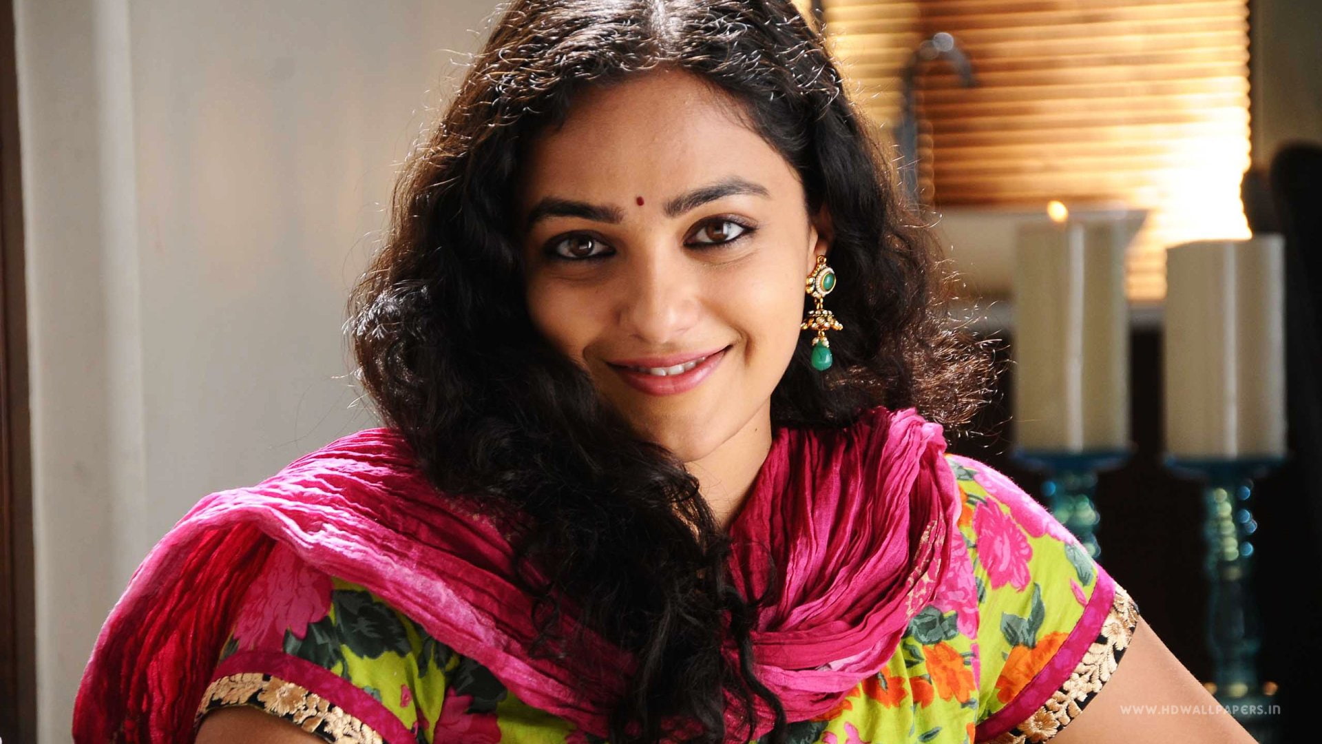 Actresses, Nithya Menon, 1080P, HD Wallpaper